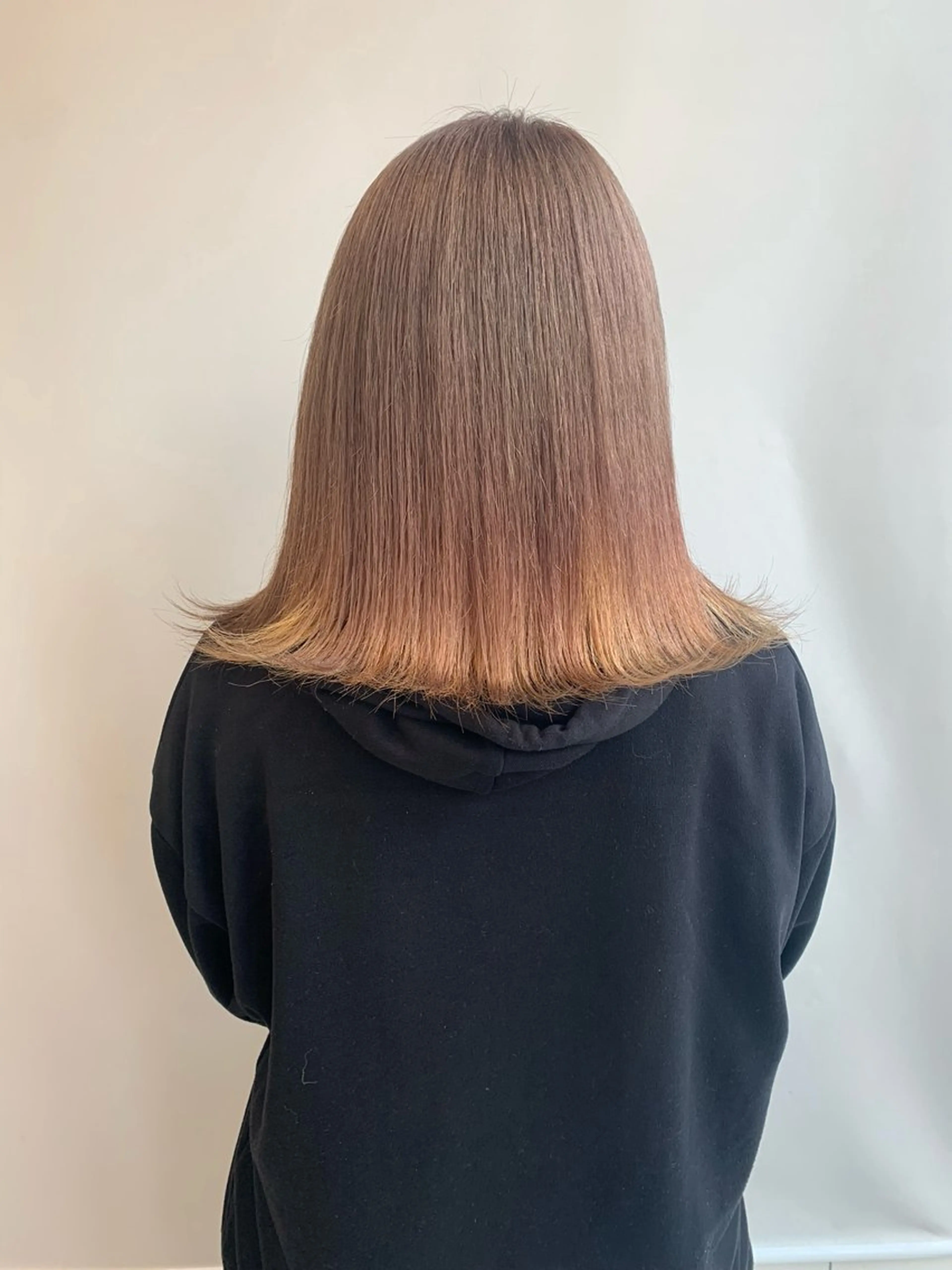 ミディアム カラー パーソナルカラー診断 似合わせ⌇お洒落 カット⌇平野あみのヘアスタイル