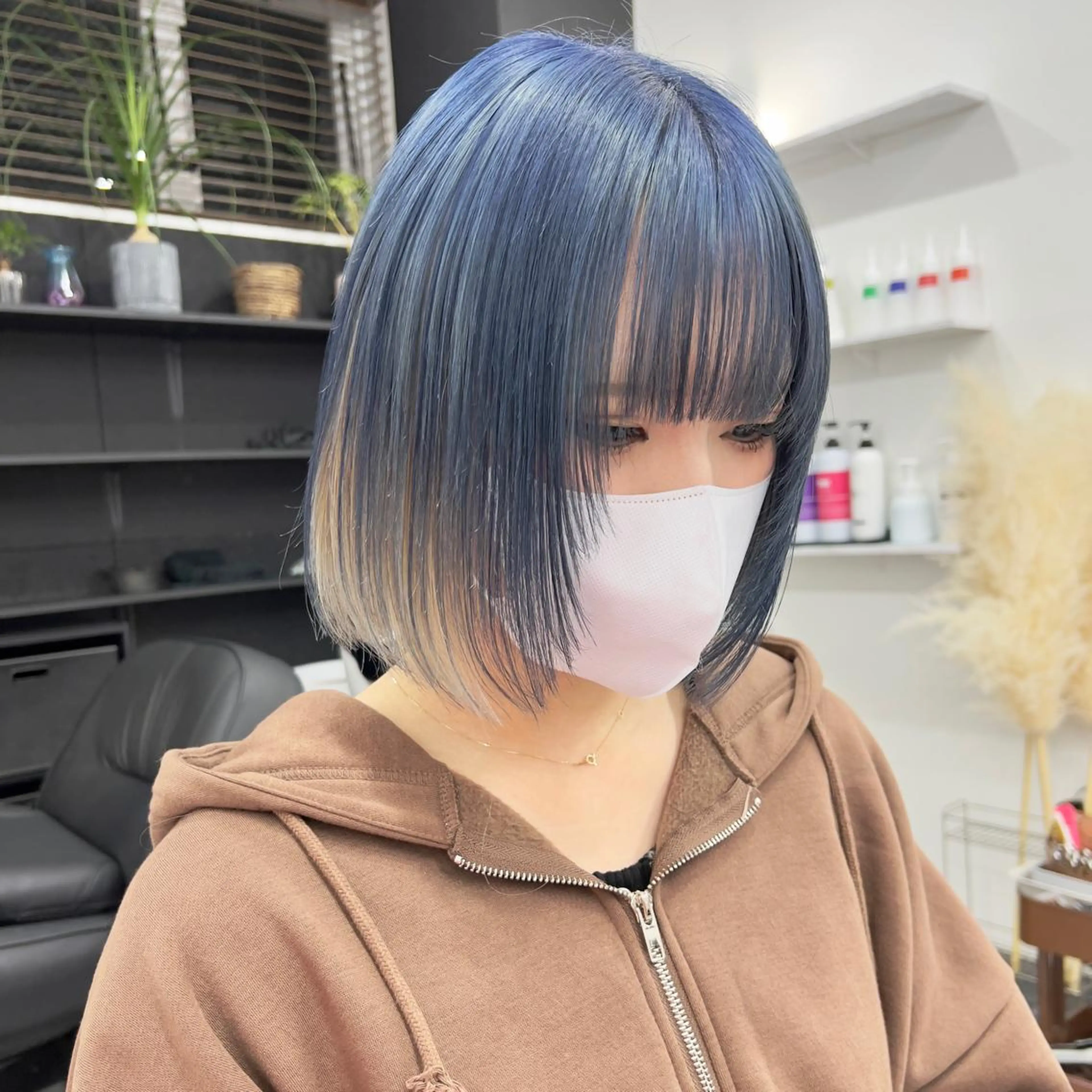 ショート カラー ブリーチ 透明感カラー ハイトーンカラー ケアブリーチ×ハイト ーン専門/SHOTAのヘアスタイル