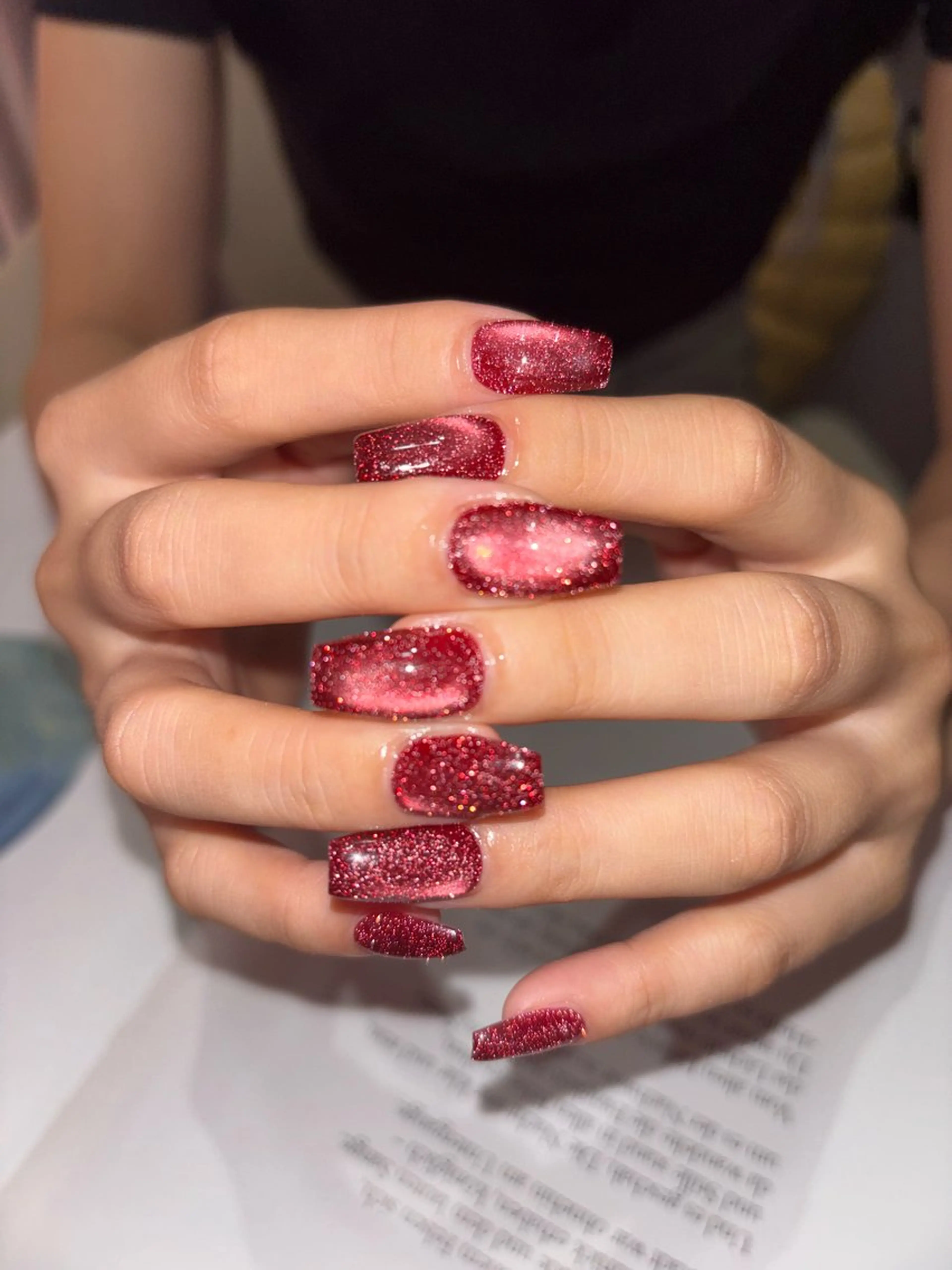 ネイル フラッシュネイル マグネットネイル ハンドネイル MAQUM所属・K. Yukoのネイルデザイン