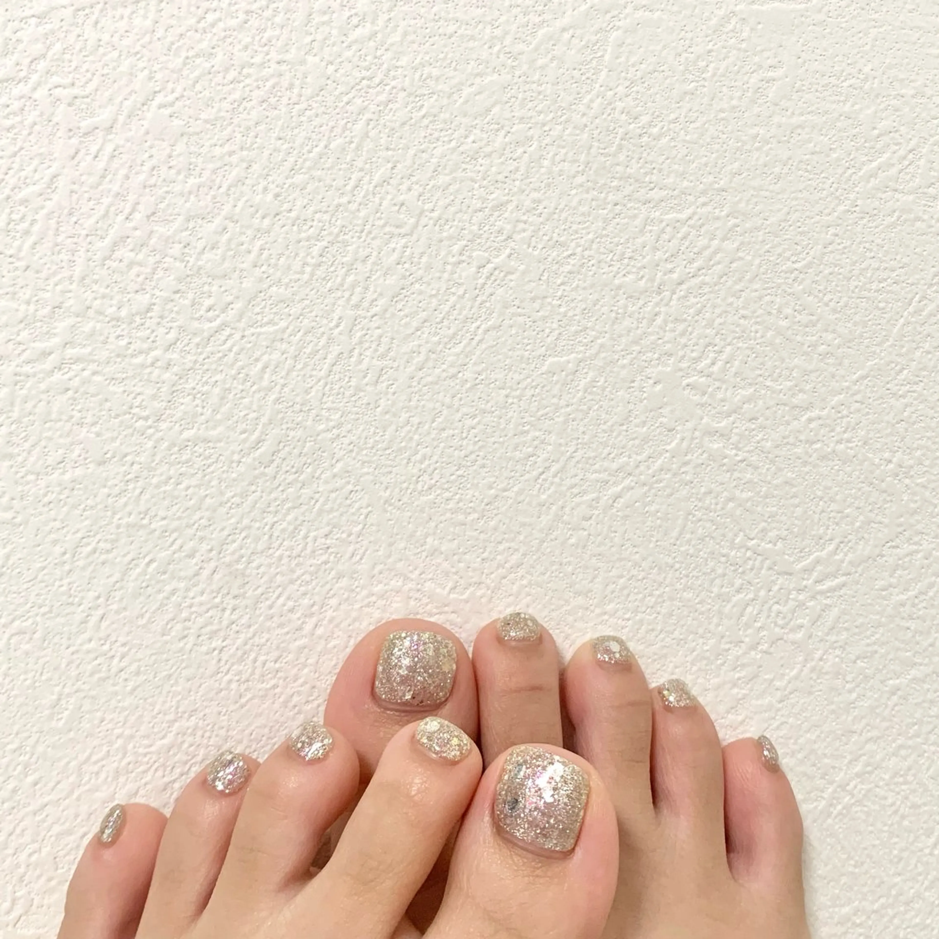 『4月限定』foot nail​〜​☆​〜​（ゝ。∂）の写真