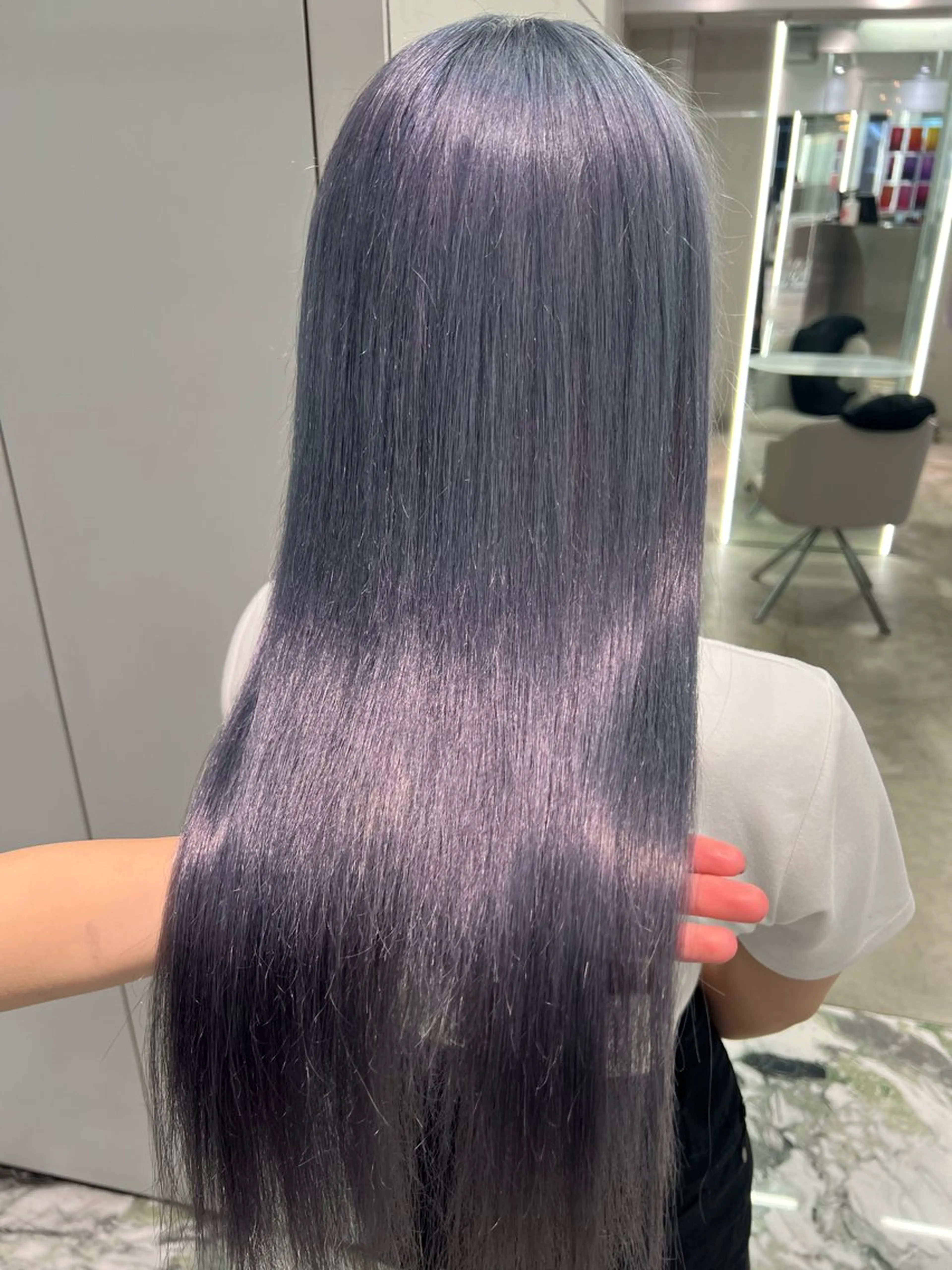 セミロング ヘアカラー トリートメント kai_ GEMのヘアスタイル