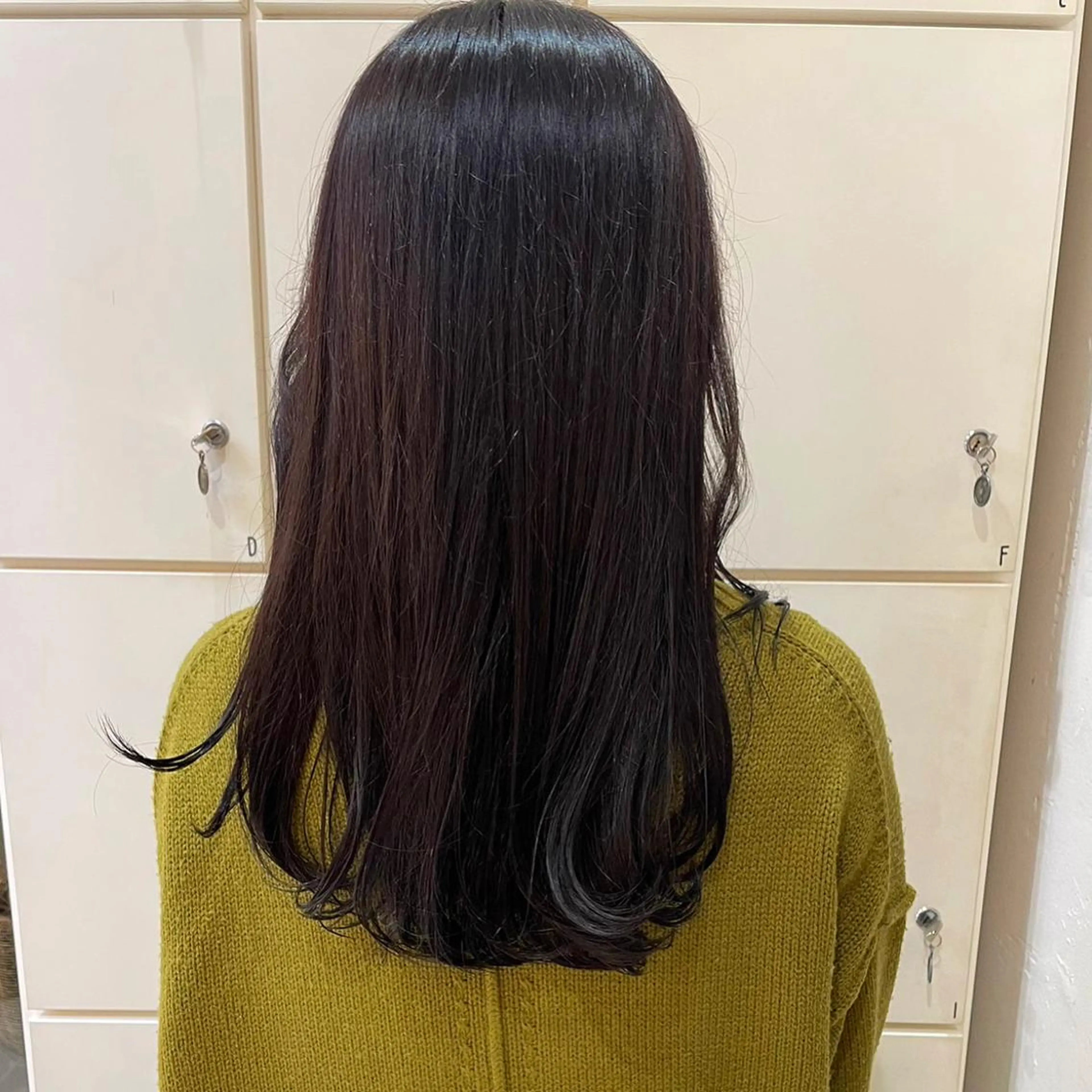 カラー mao♡ベージュ/ 顔周りカットのヘアスタイル