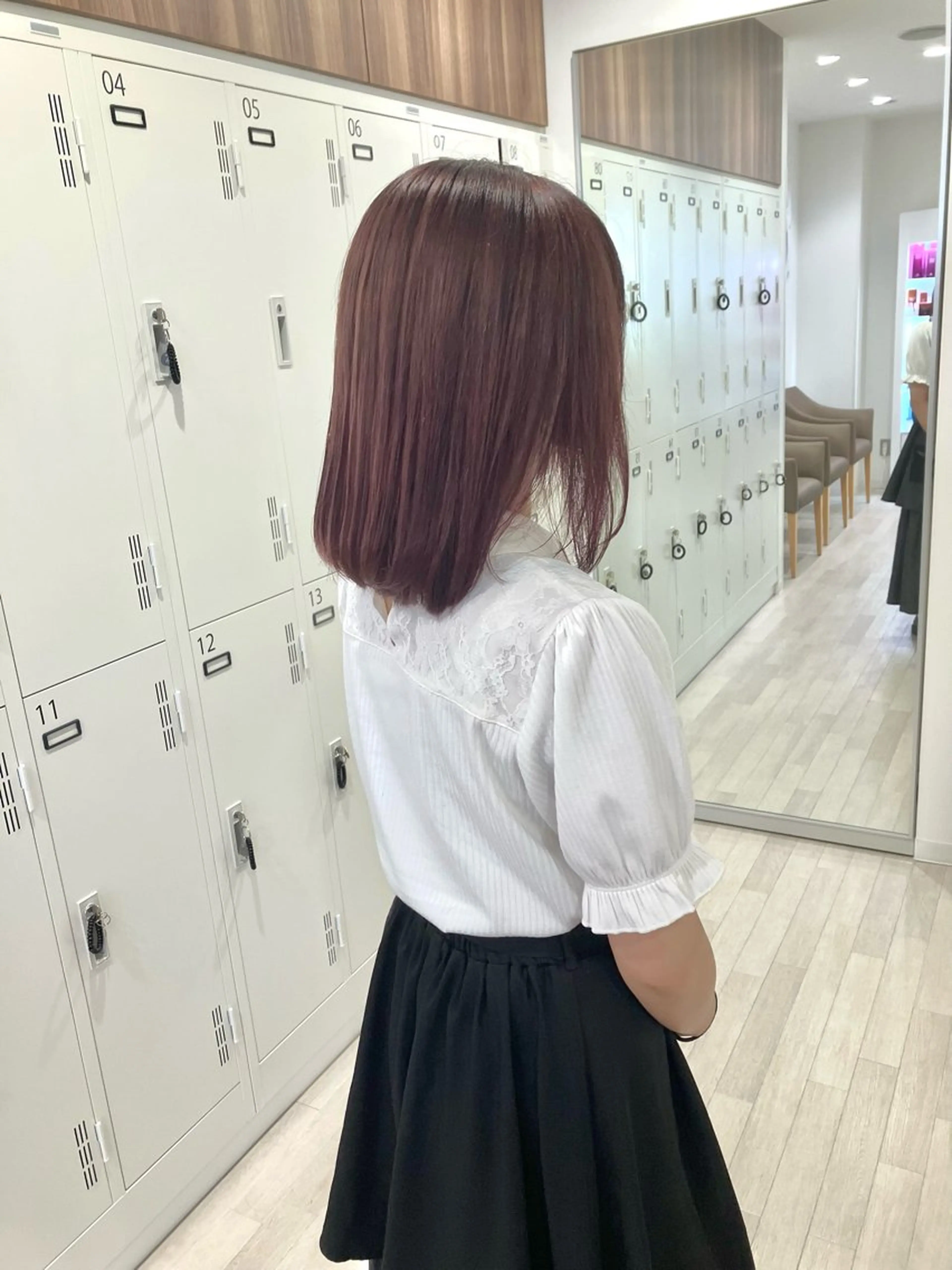 セミロング カラー ヘアカラー Miyavi/カラー ショートボブのヘアスタイル