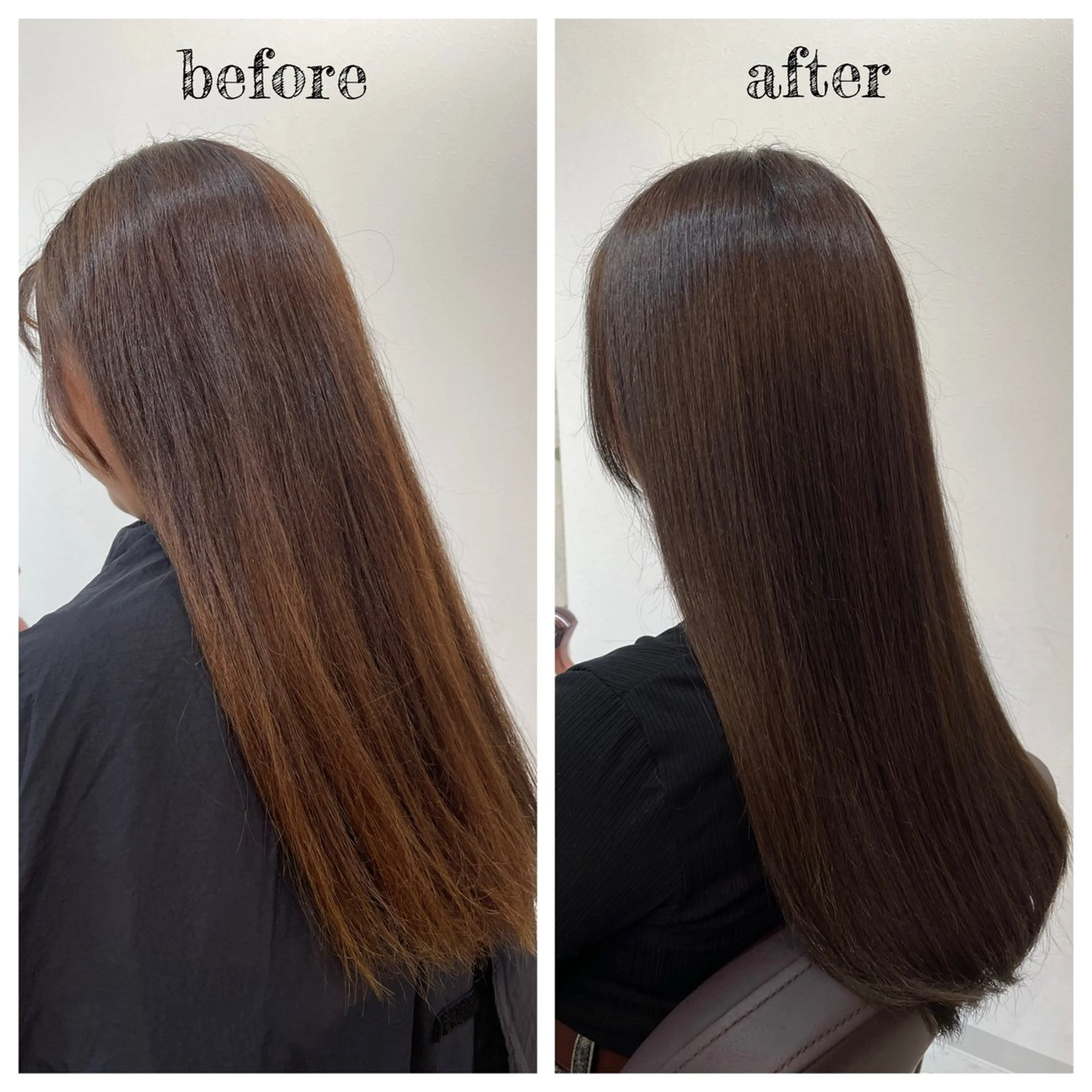 ロング カラー シルバー ヘアカラー PutiLuca 浅川のヘアスタイル