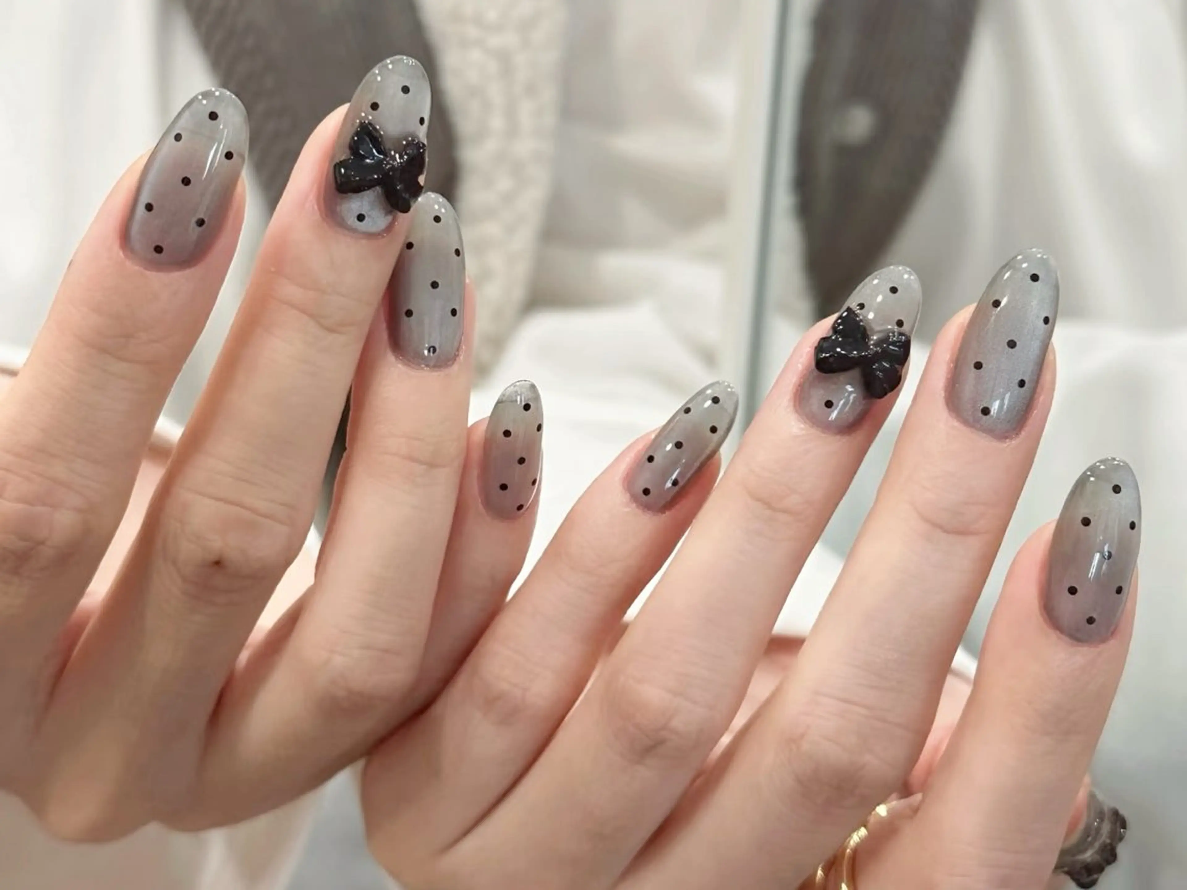 ネイル アートネイル オーロラネイル チークネイル 長さ出し フットネイル ハンドネイル Blossom nail【ブラソンネイル】所属・Blossom nail_研修のネイルデザイン