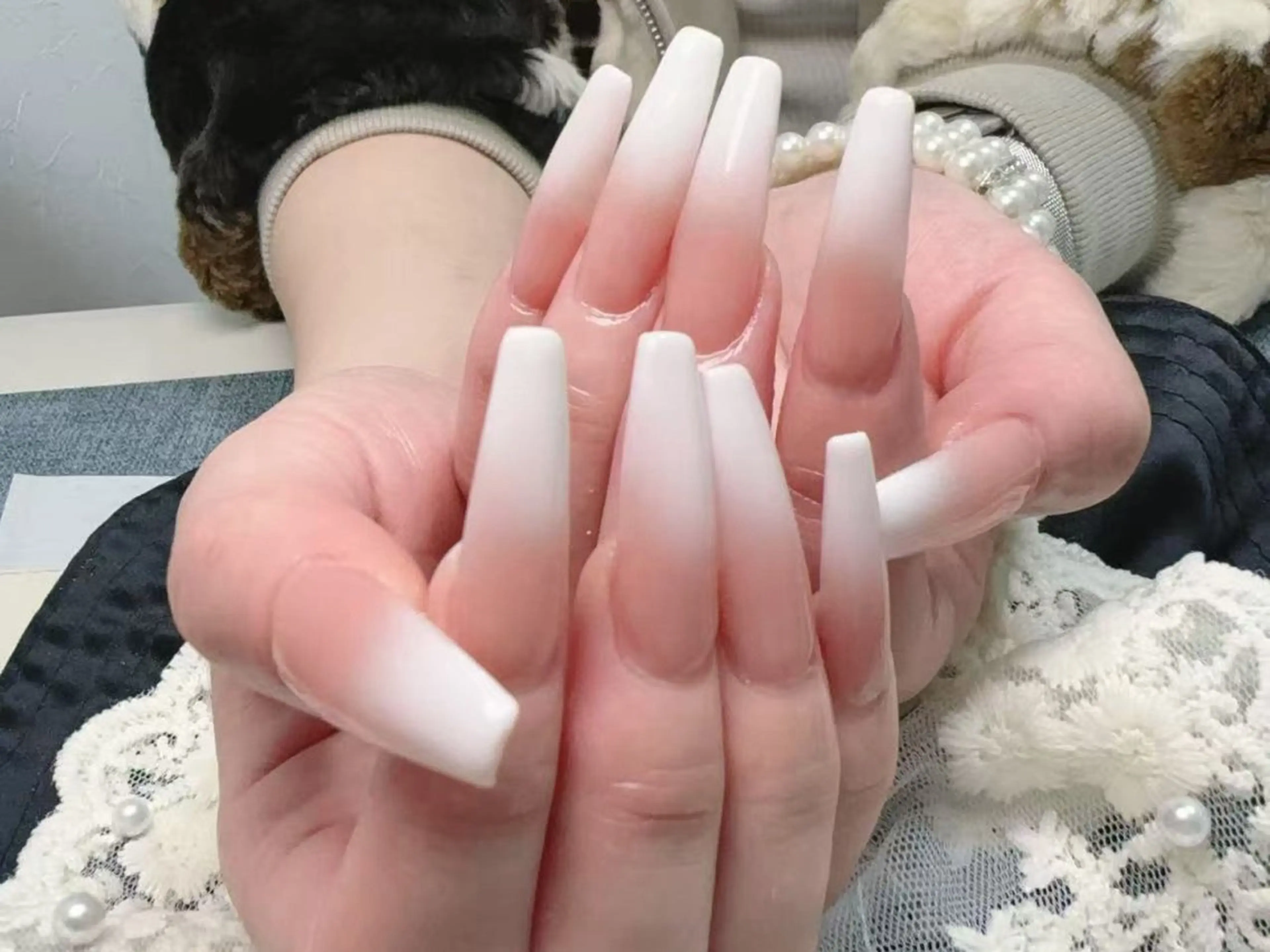 ベイビーブーマー/ラメグラデーションの写真