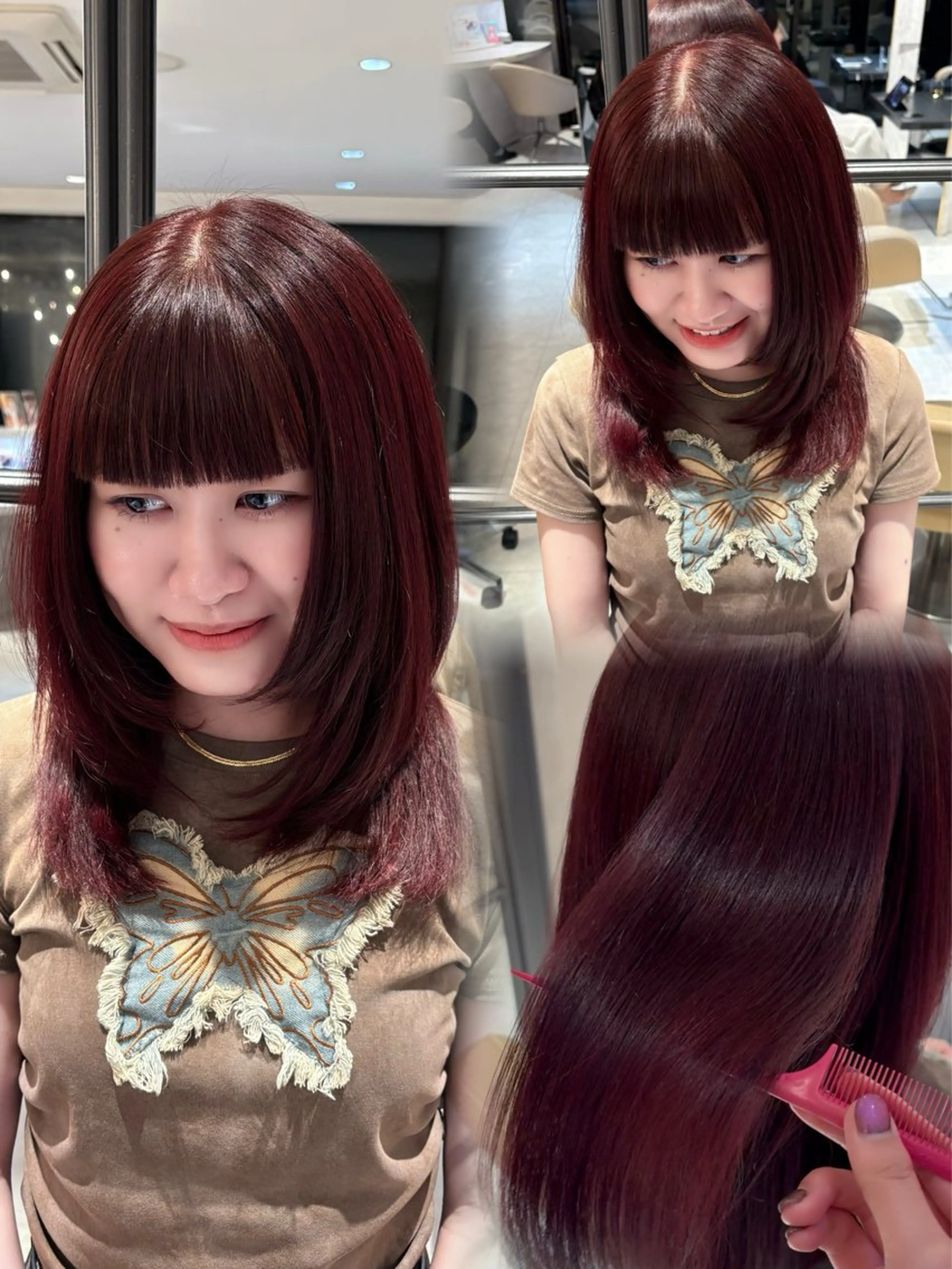 セミロング 🩶kind虎井遥音 カットモデル募集🩶のヘアスタイル