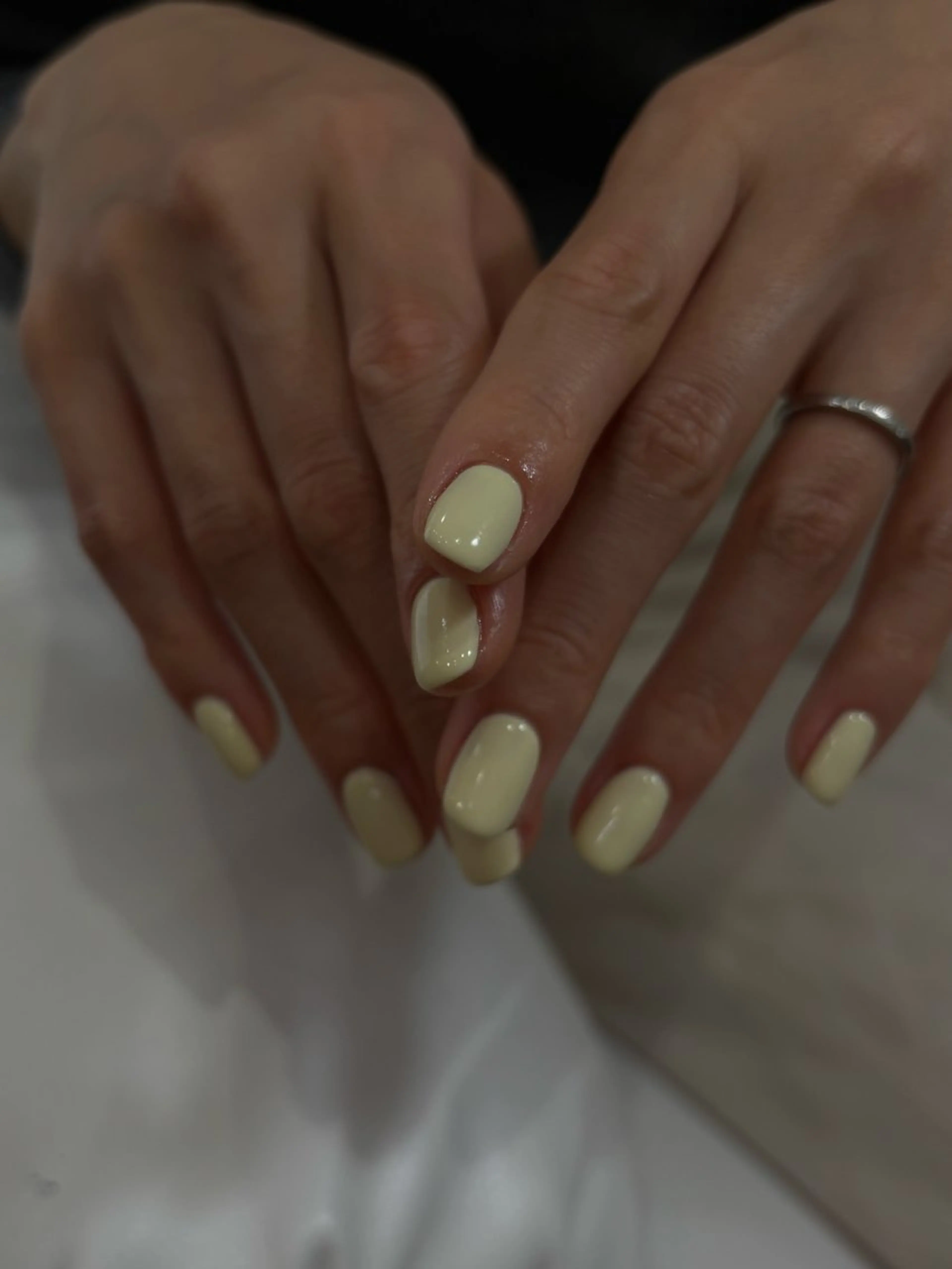 ネイル ワンカラーネイル ハンドネイル 【 Lea's 】 kaedeのネイルデザイン