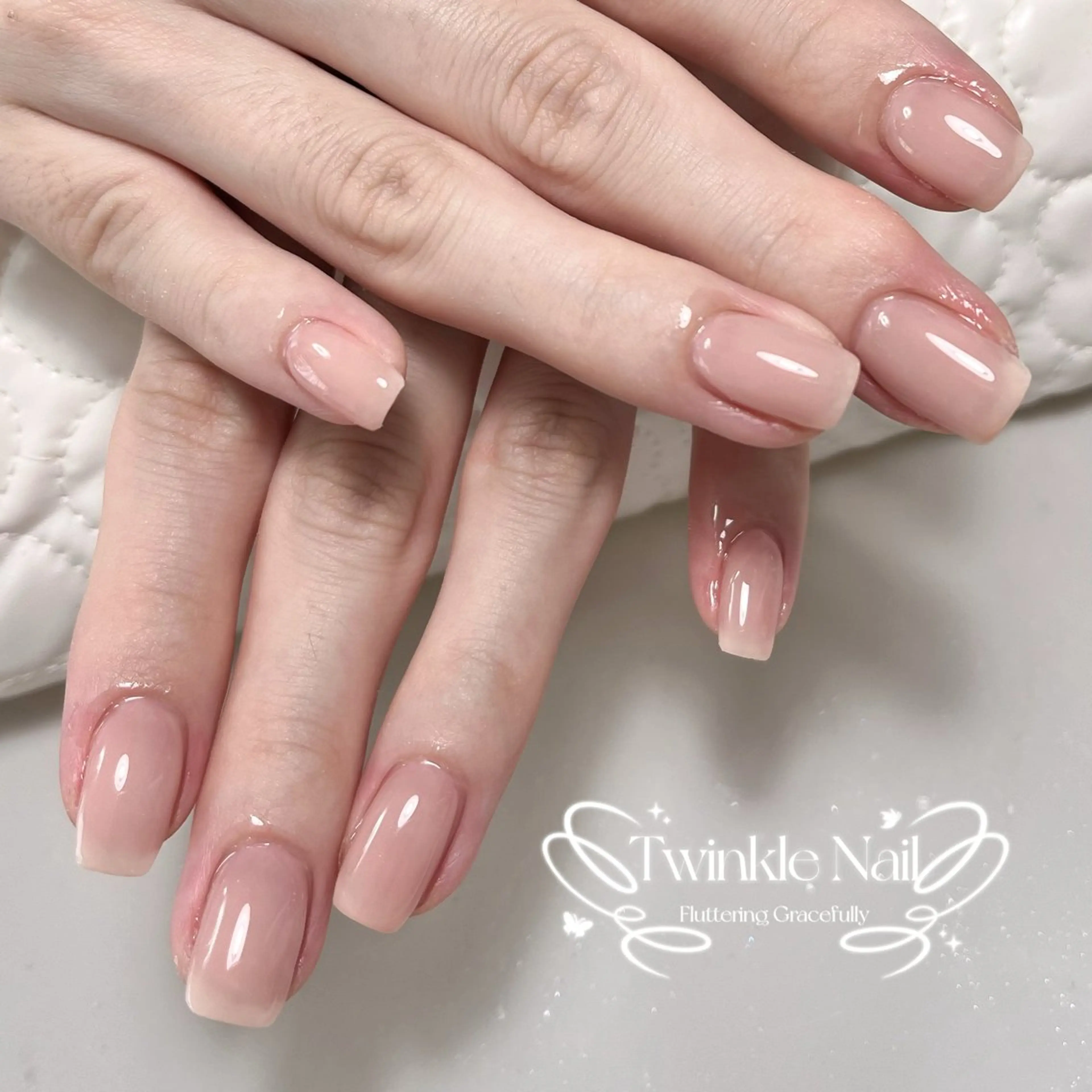 ネイル シンプルネイル Twinkle Nail Kuboのネイルデザイン