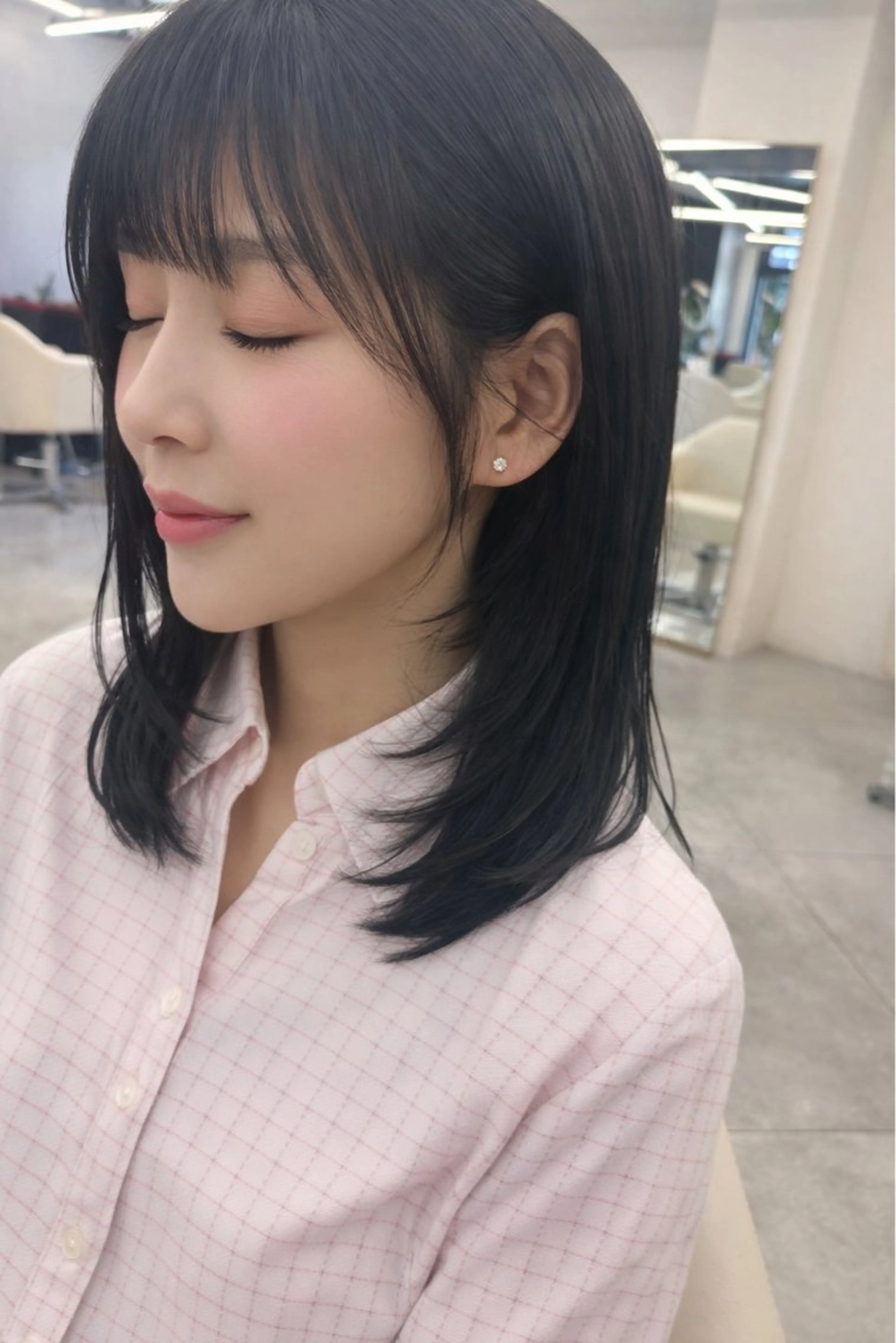 ミディアム ORO池田店　日向 春喜のヘアスタイル