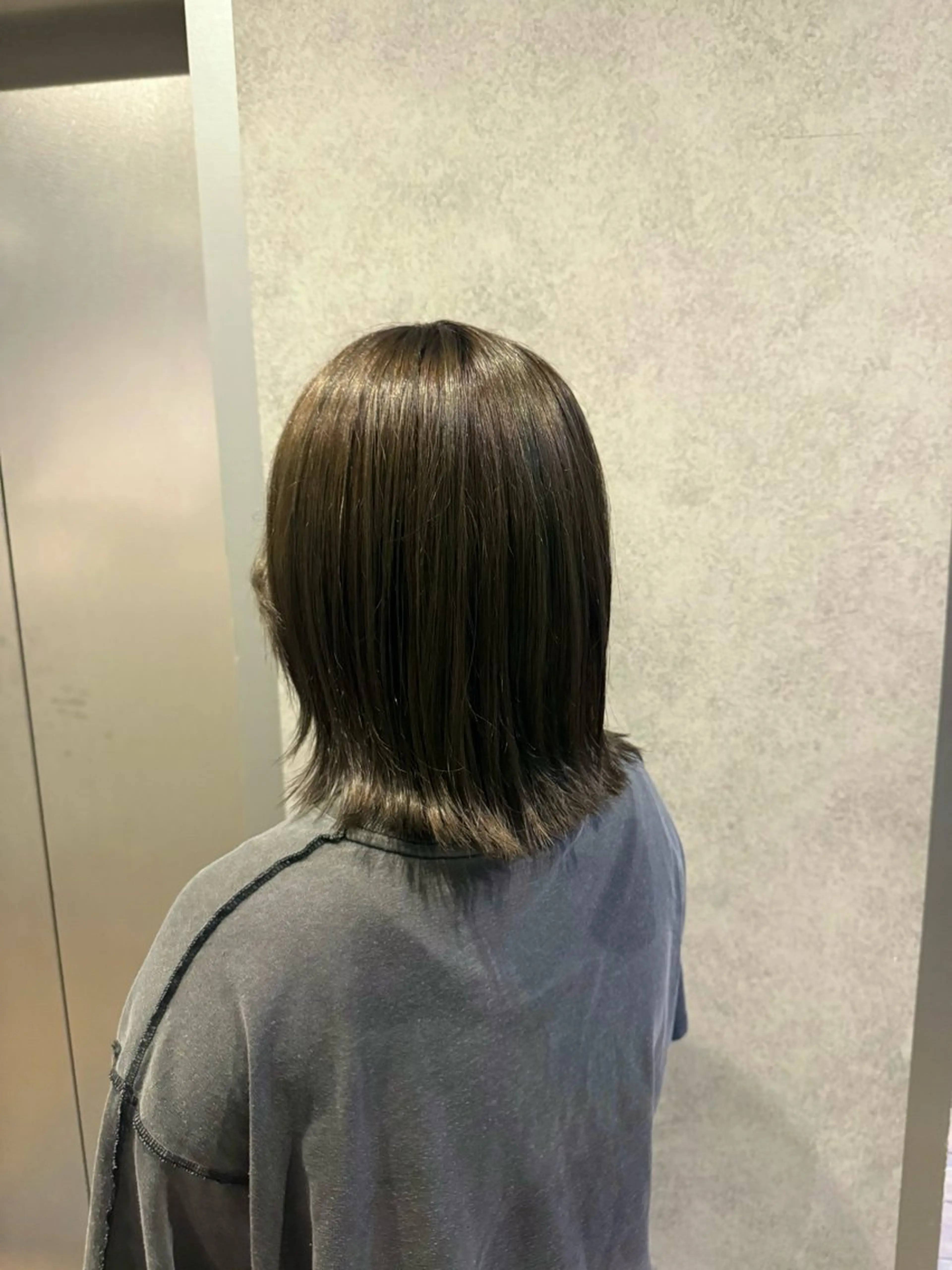 カラー オリーブカラー 大和田 七聖/オオワダナナセのヘアスタイル