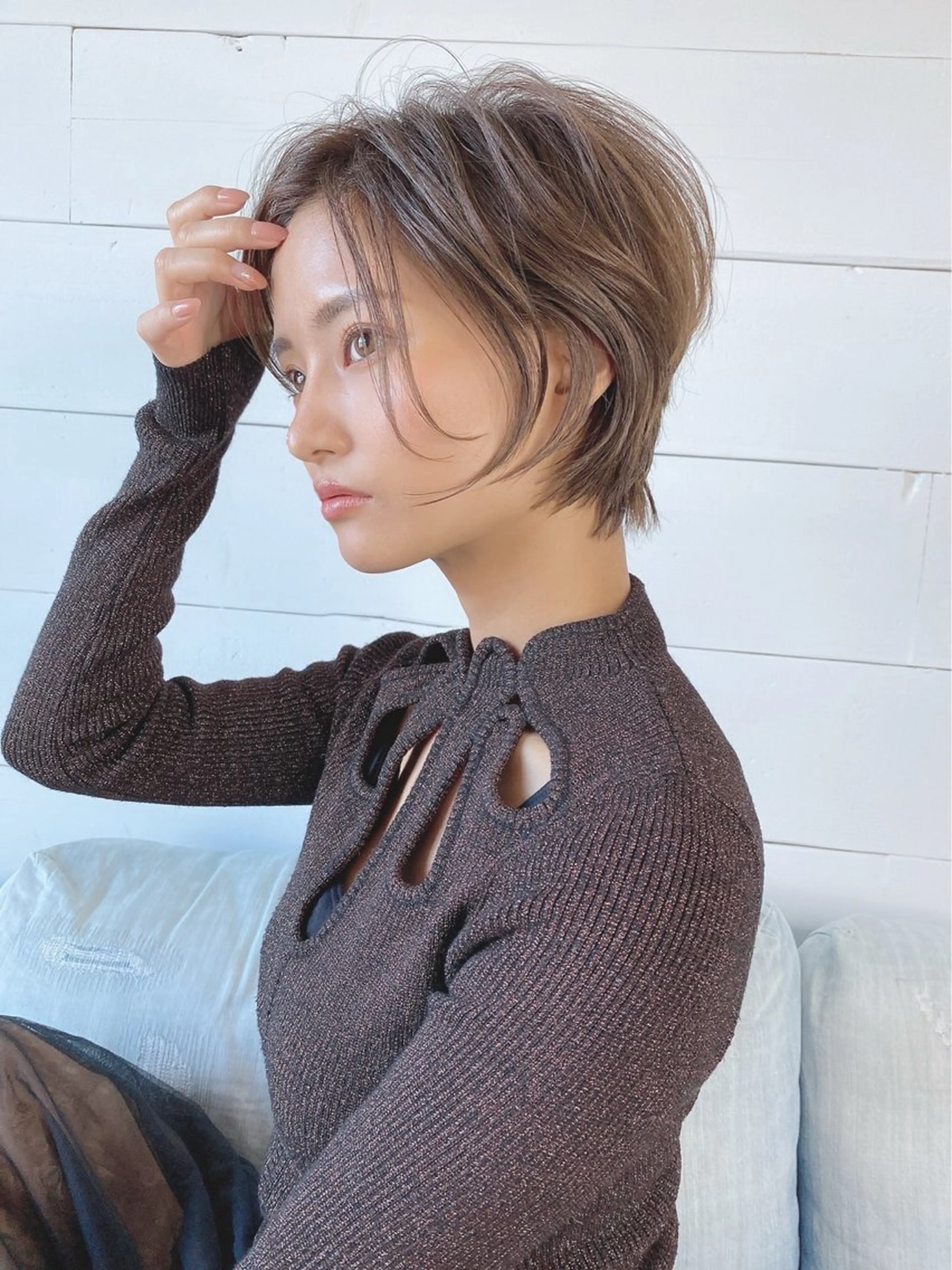 ショート 髪質改善/ボブ/韓国 レイヤー💫あらいのヘアスタイル