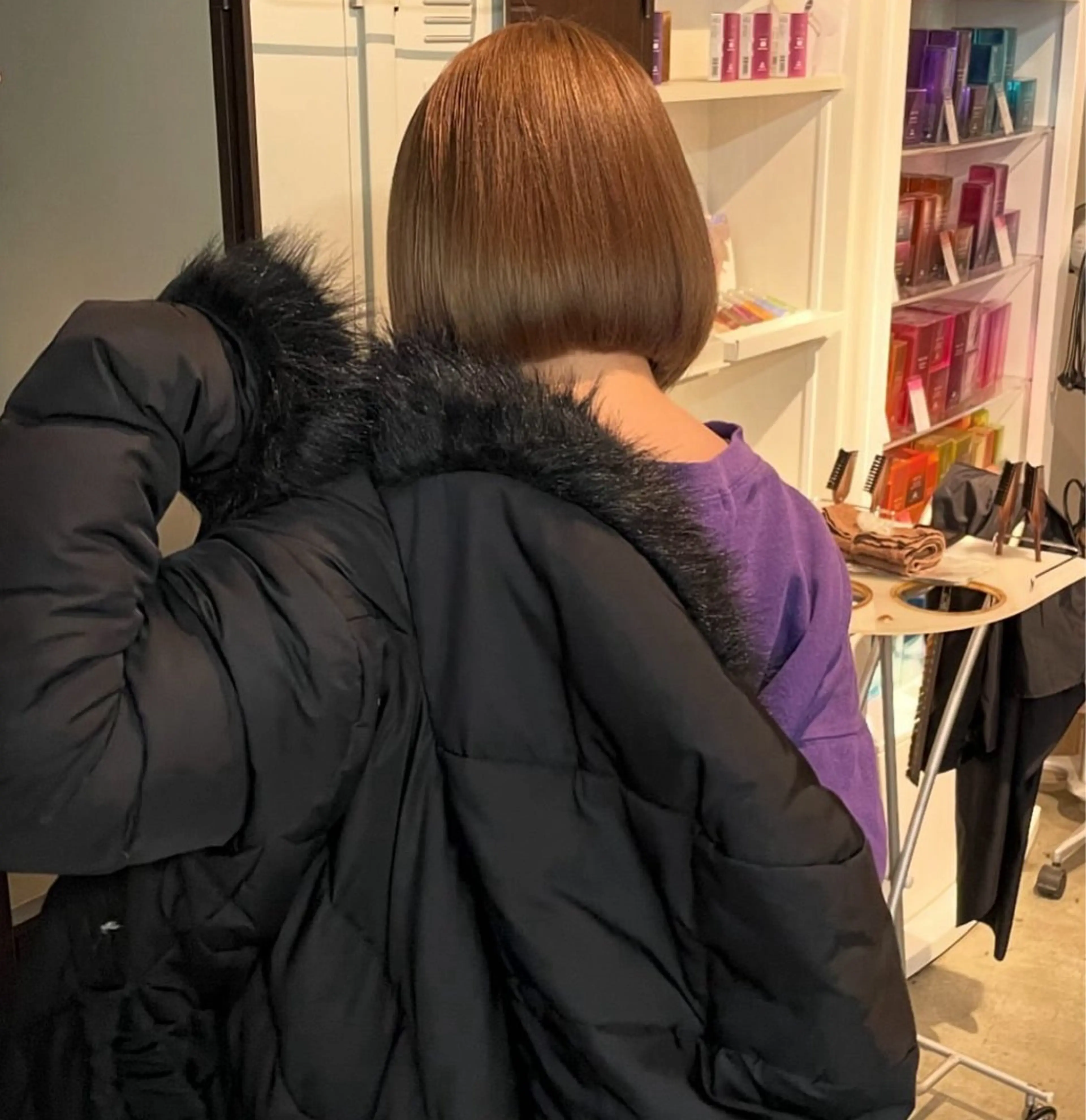 ショート ライツ オオサカのヘアスタイル