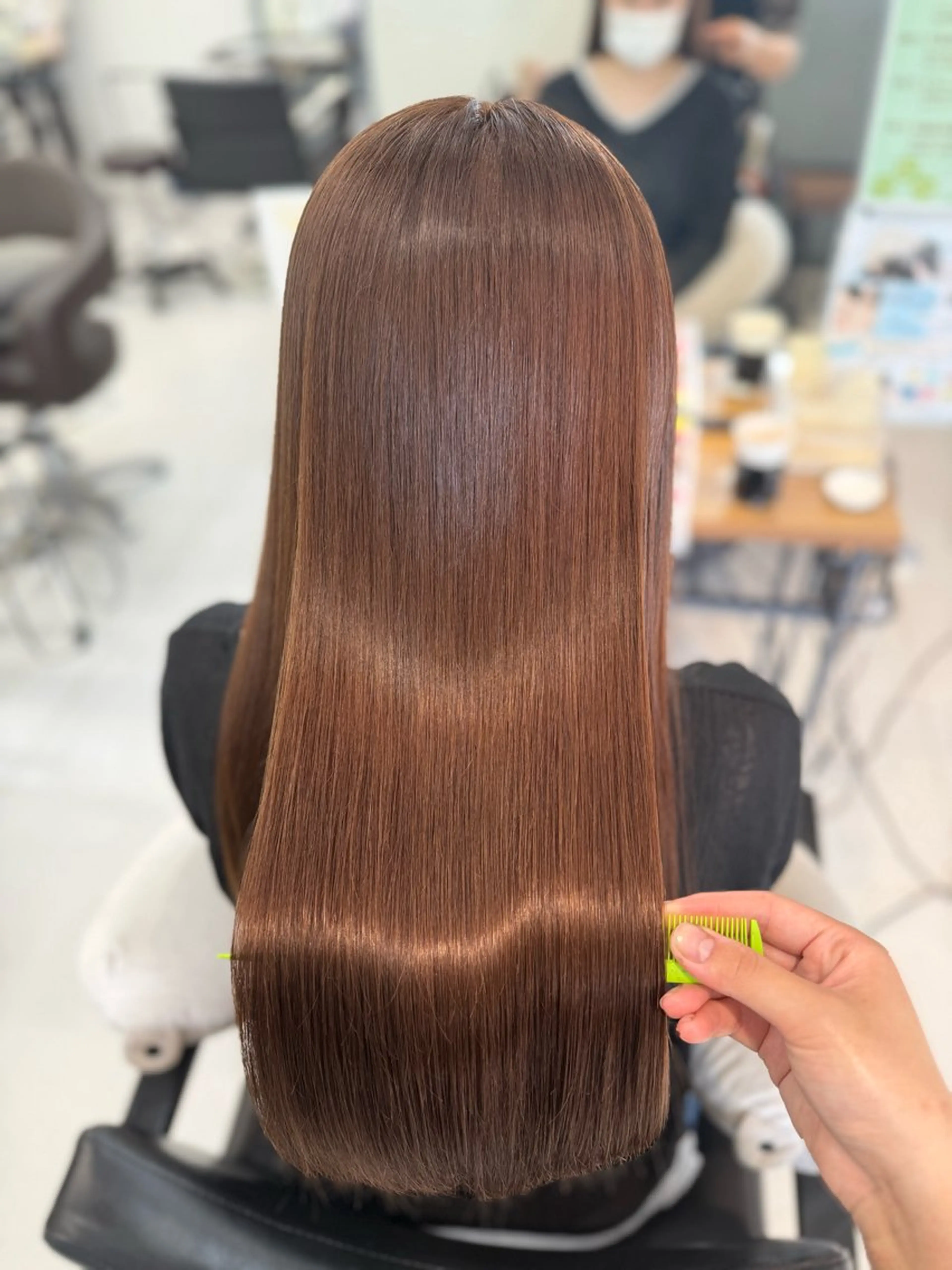 ロング 山崎結菜 髪質改善💎のヘアスタイル