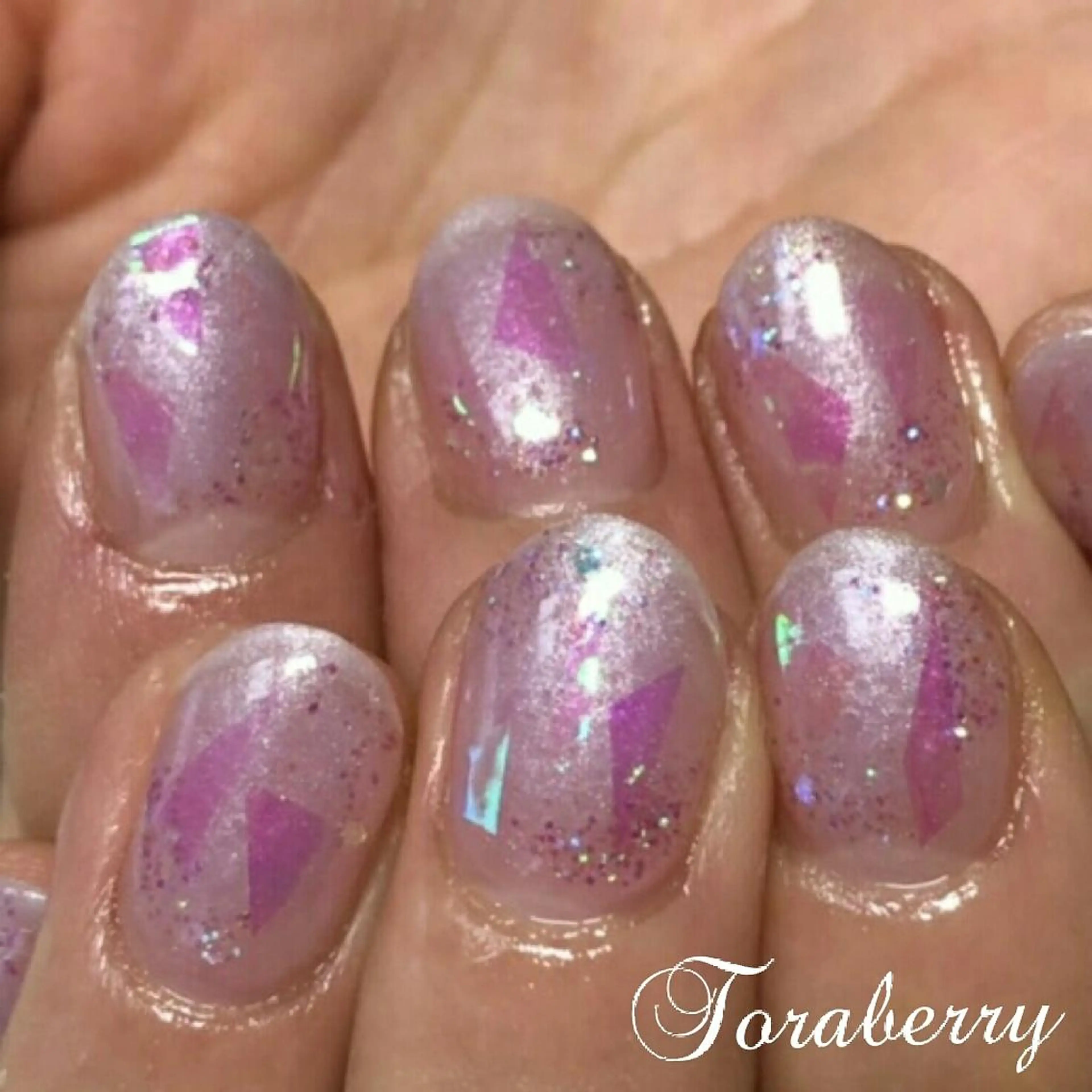 ネイル チークネイル ハンドネイル ネイリスト なつみのネイルデザイン