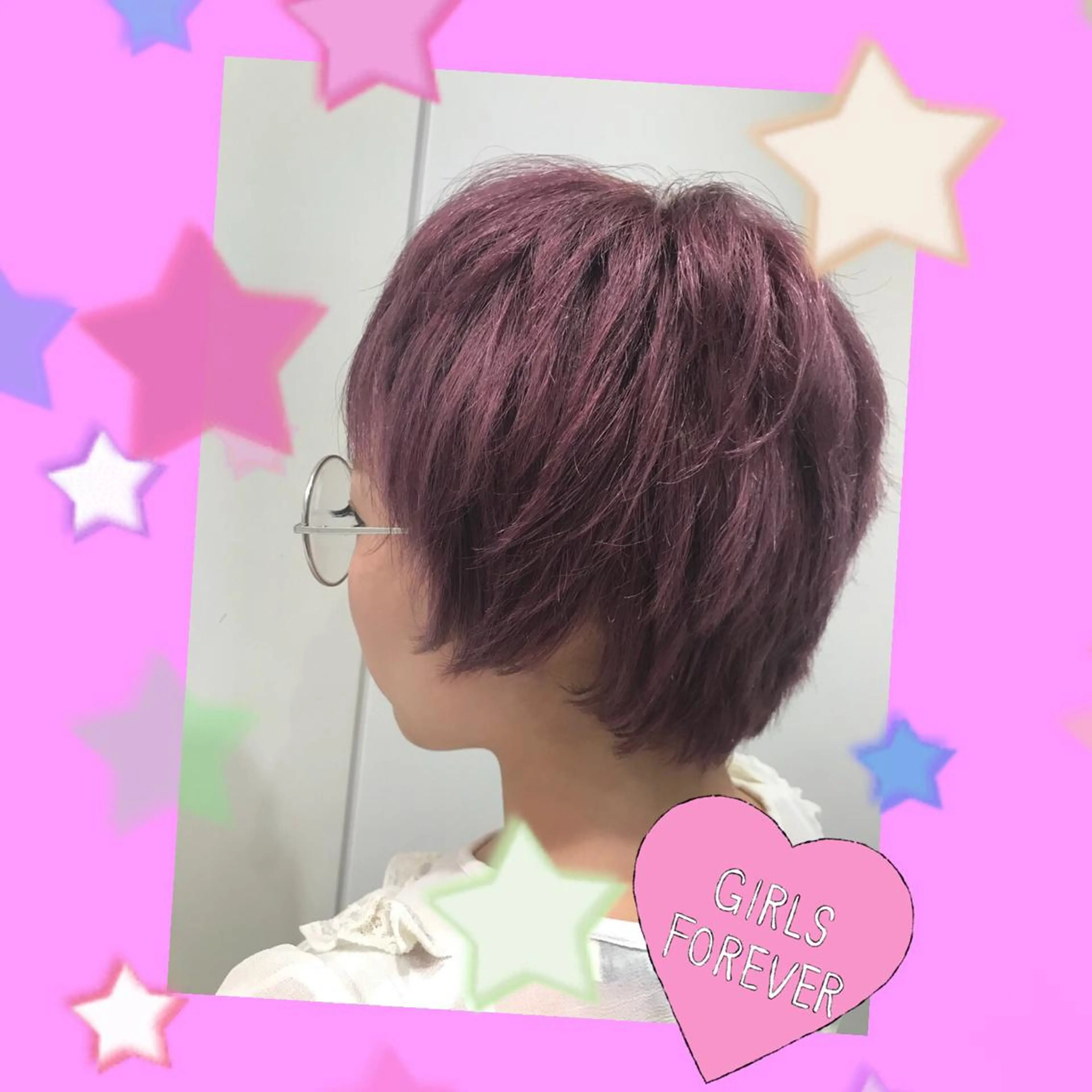 カラー ピンクカラー EMANON新宿東口所属・新宿駅近♡個室 ♡関口三都季🌜のヘアスタイル