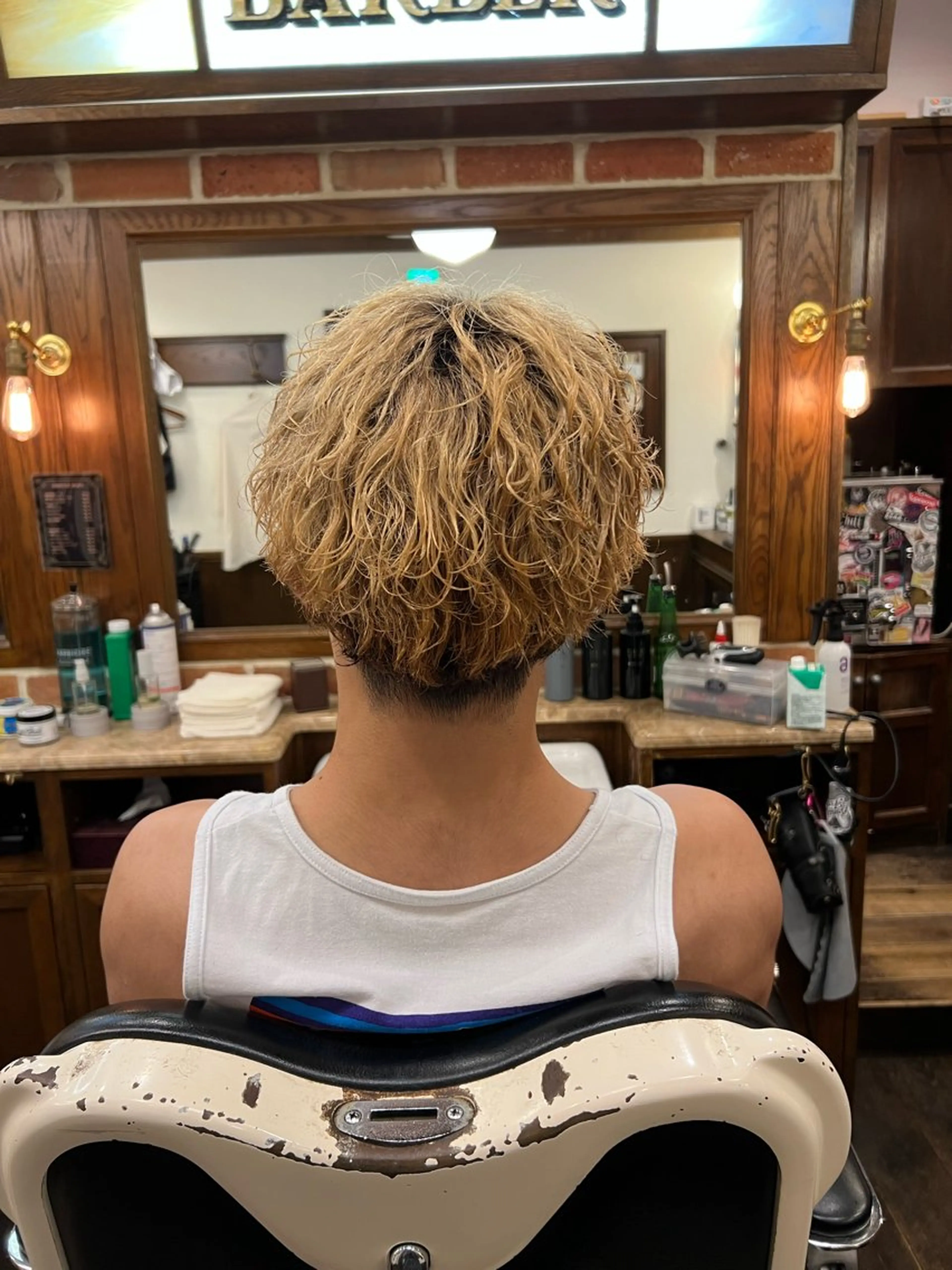 パーマ 大久保 竣太のヘアスタイル