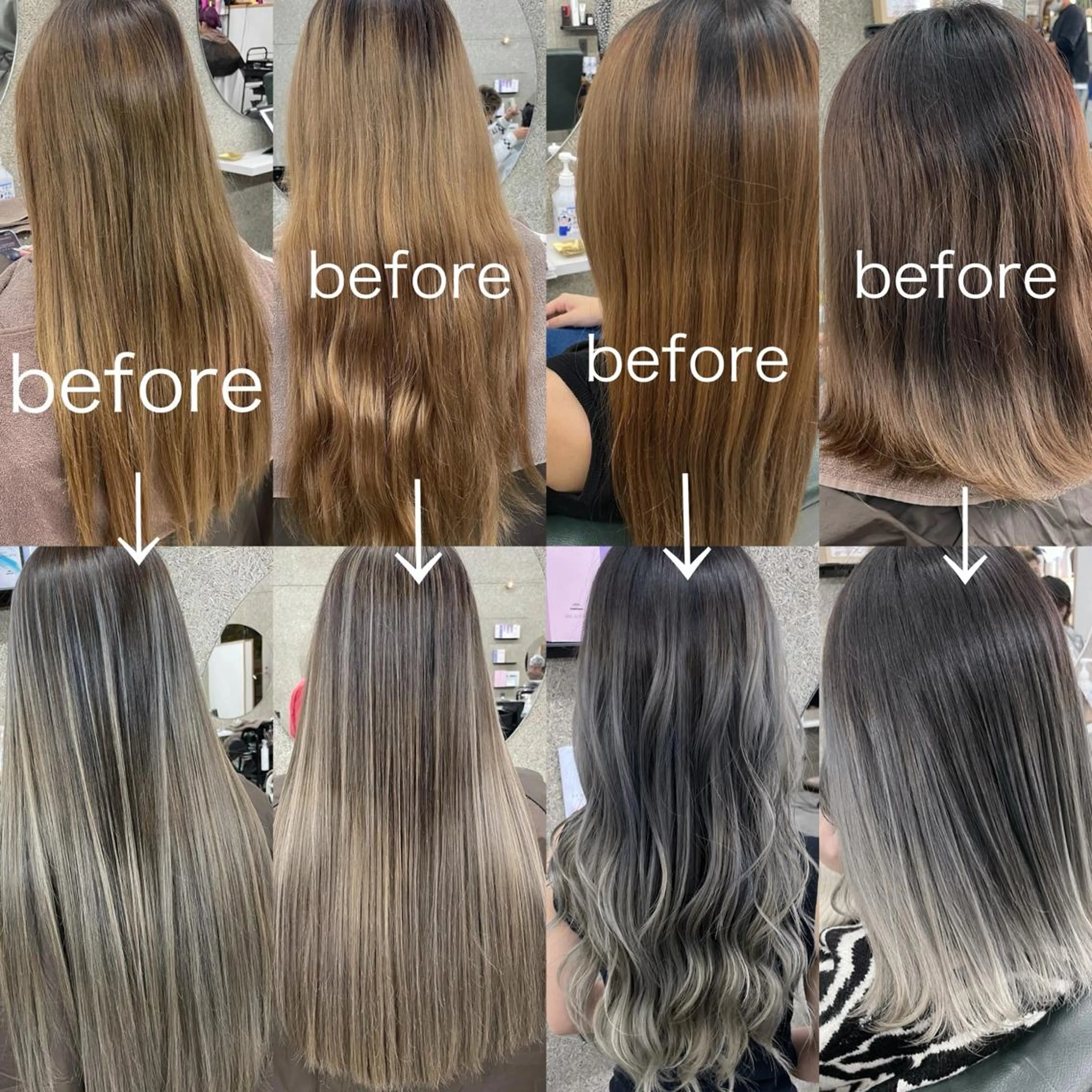 ロング カラー ヘアカラー トリートメント Lull (シェアサロンReco VIProom)所属・Lull1人美容室 バレイヤージュのヘアスタイル