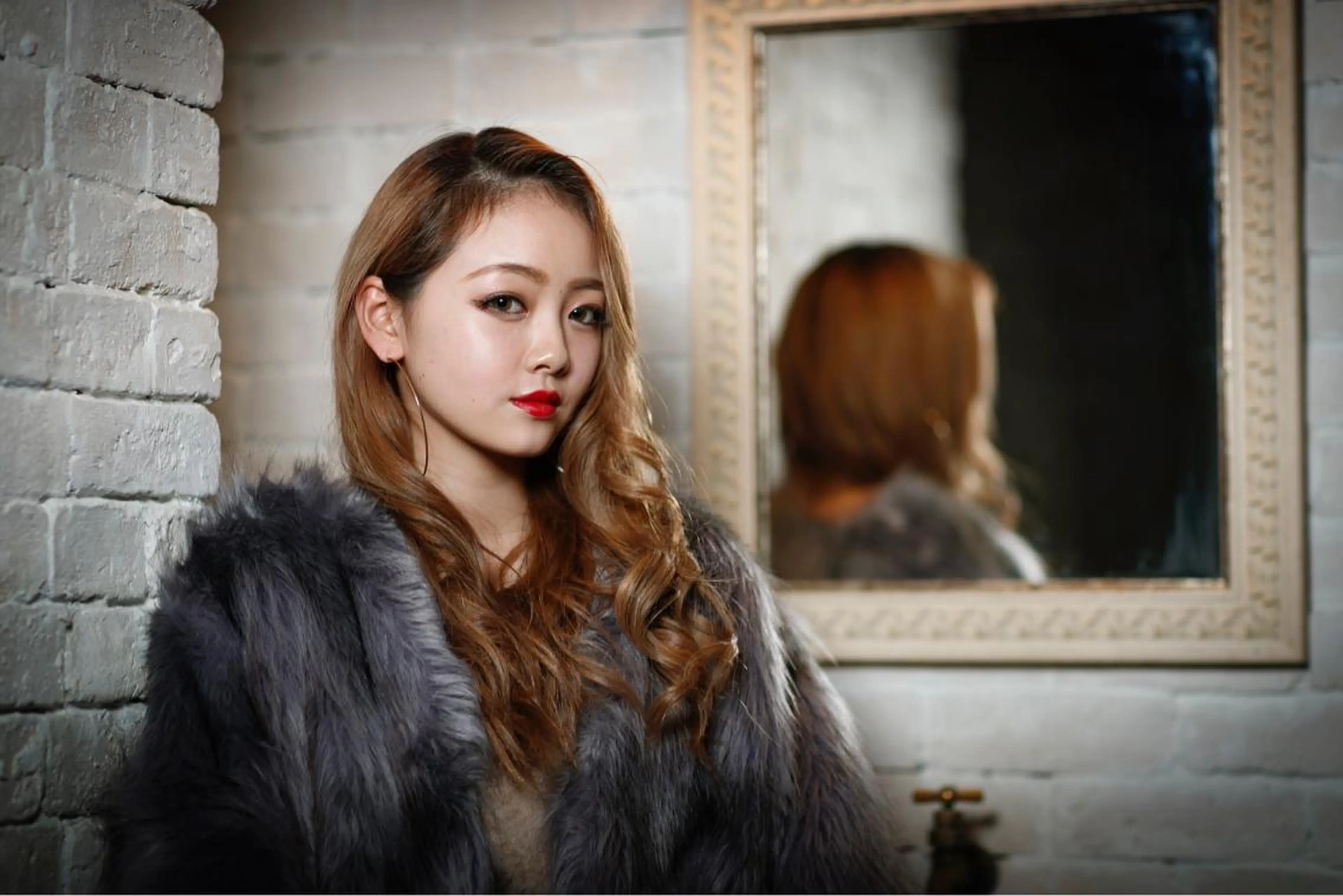 ロング カラー ヘアカラー トリートメント 韓国ヘア🇰🇷 RYOTAのヘアスタイル