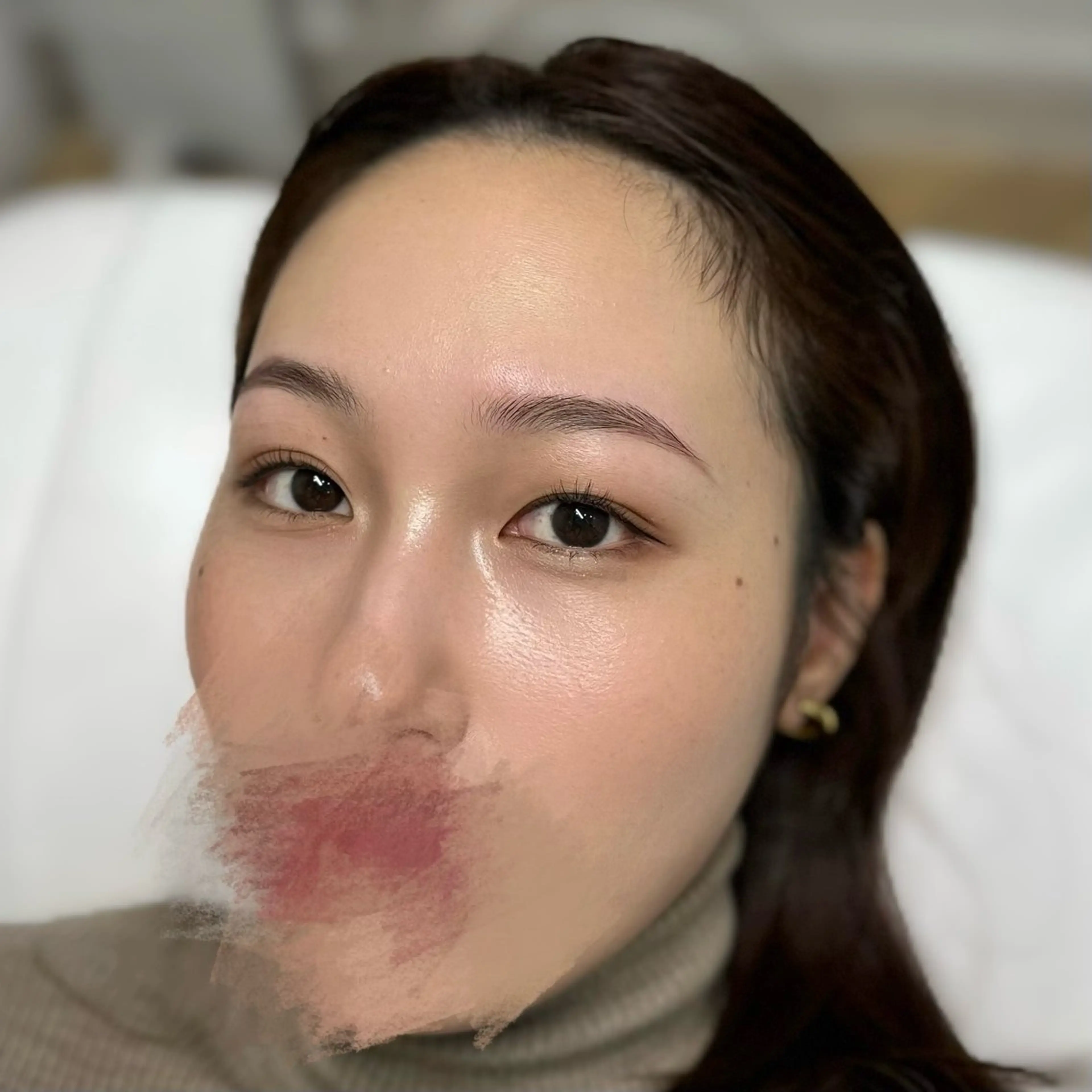 【再来様】眉ワックス+間引きの写真