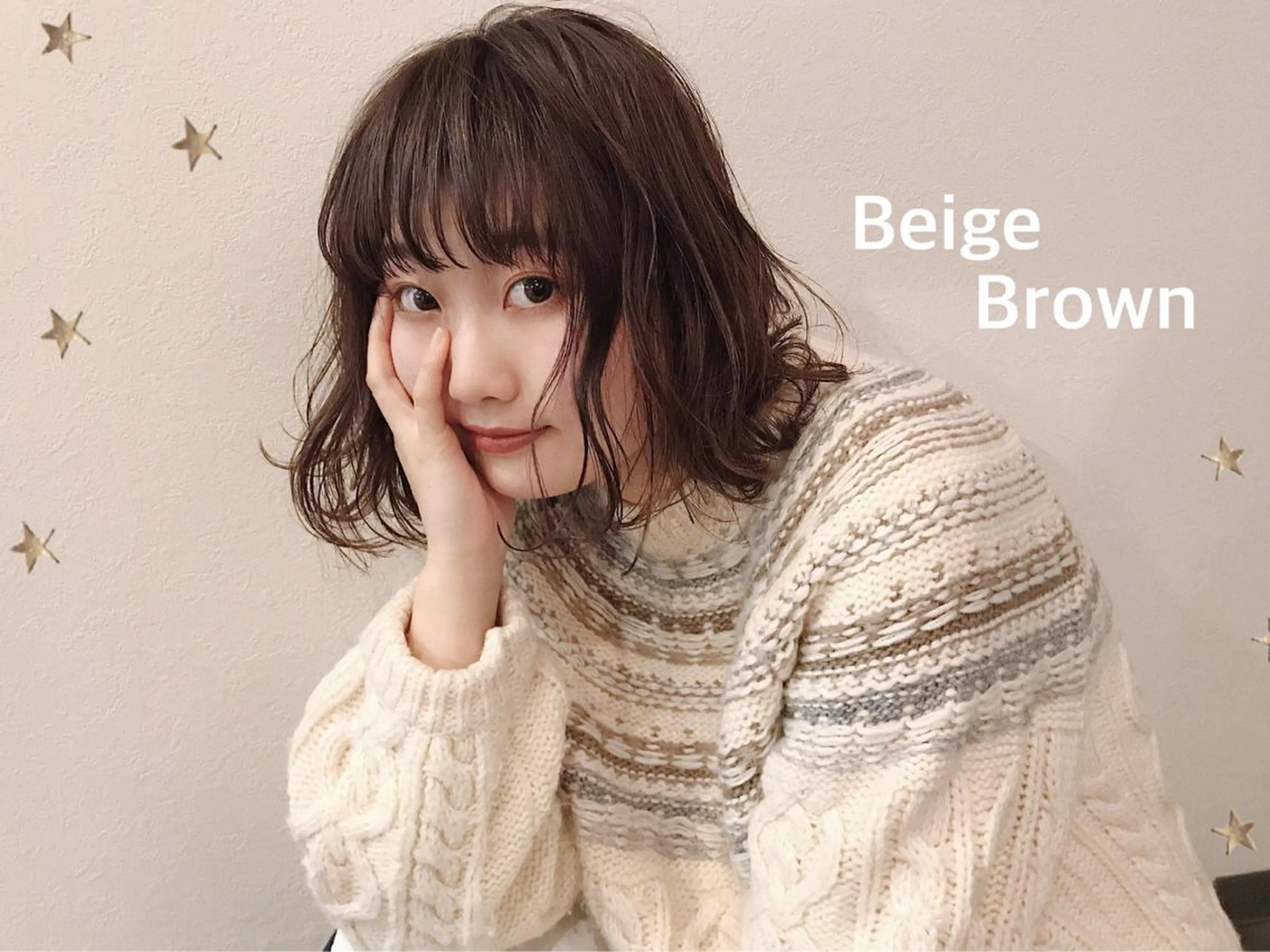 ミディアム カラー カット ヘアカラー salon AKIRA所属・市川 千夏のヘアスタイル