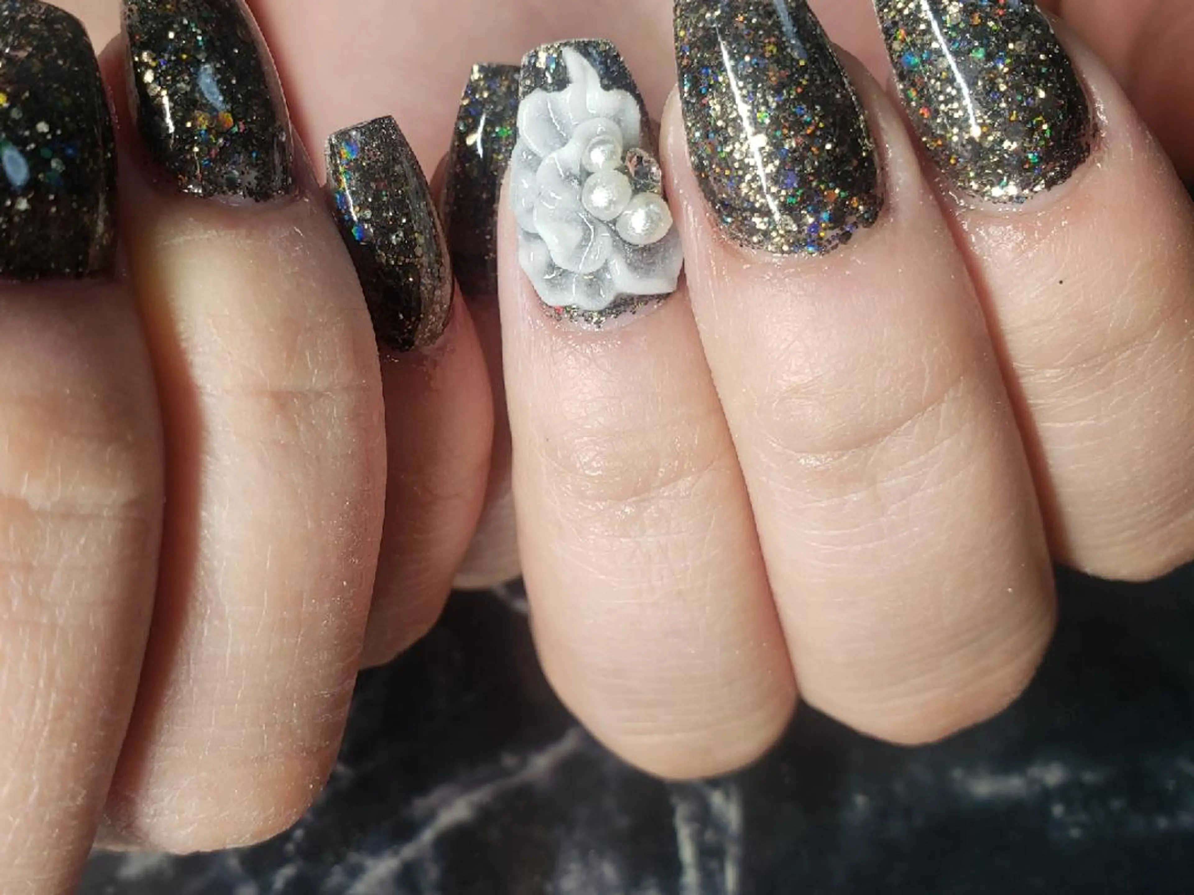 ショート ネイル ハンドネイル クロキ 。のネイルデザイン