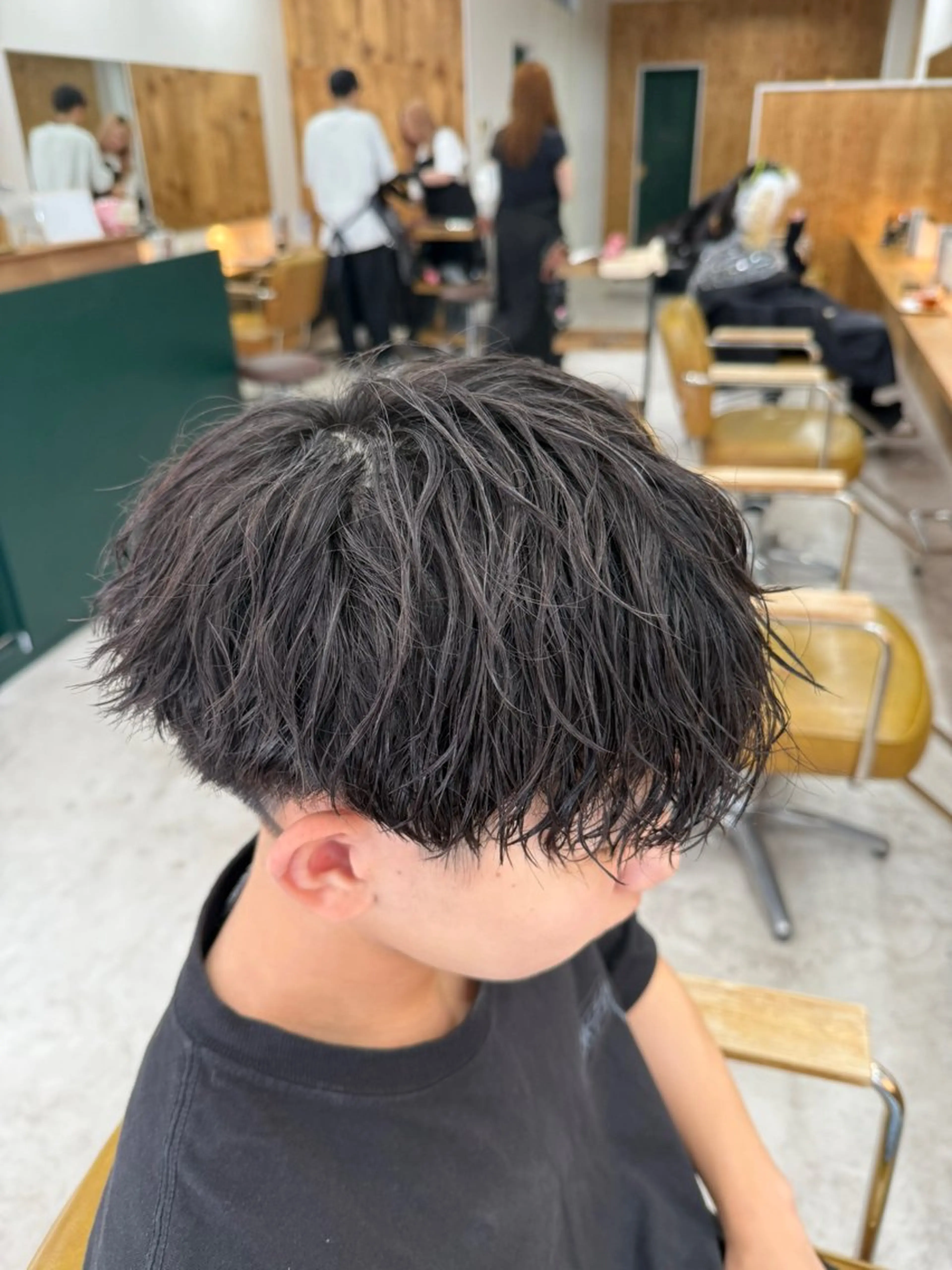 パーマ メンズ カット パーマ 【メンズパーマ専門】 質感職人/牧野成瀬のヘアスタイル