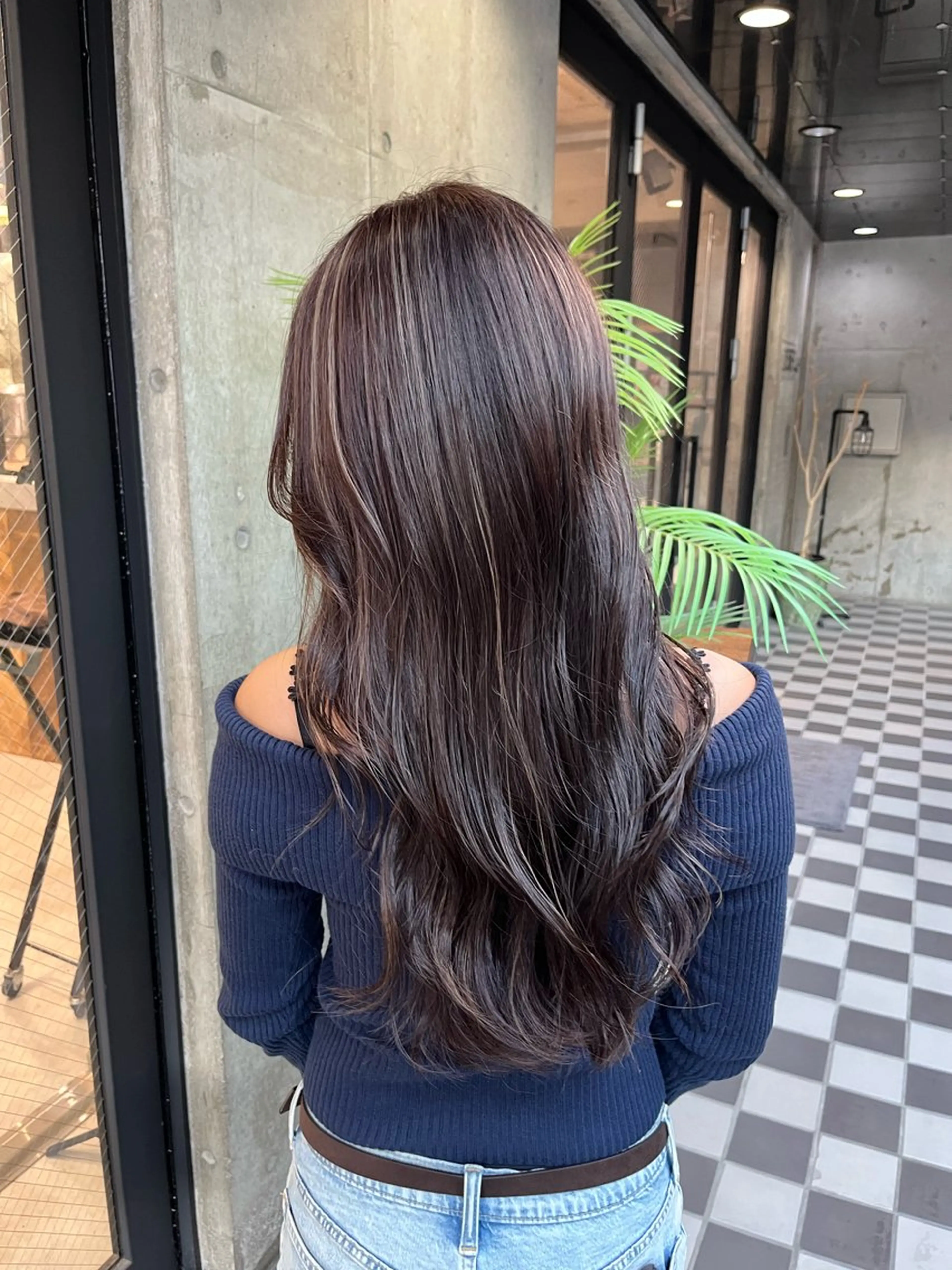 ロング ハイライト 🌊ハイライト Rizu🌊のヘアスタイル