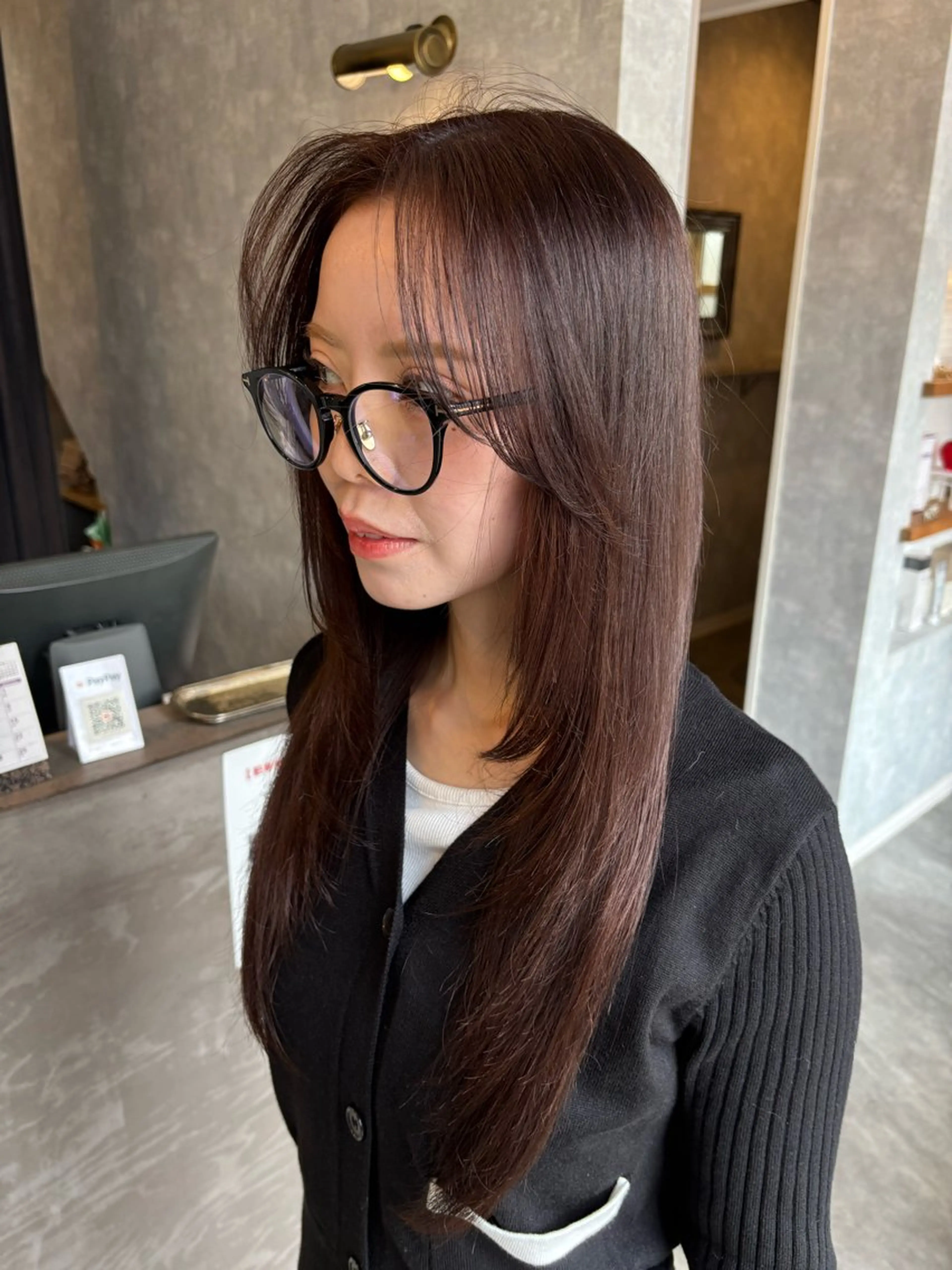 カラー ＋ 酸熱トリートメント 🤎の写真