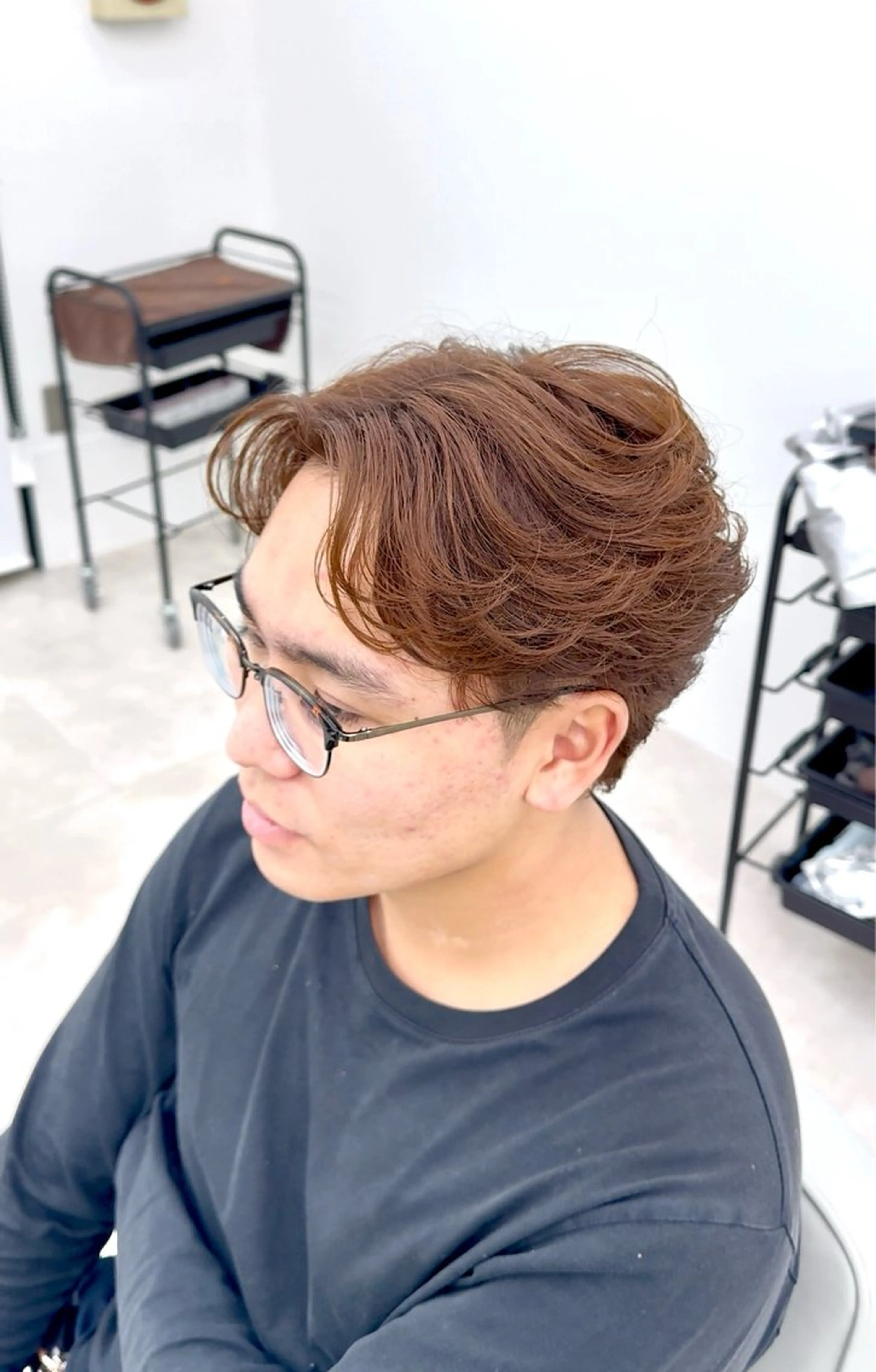 メンズカラー + 3stepトリートメントの写真