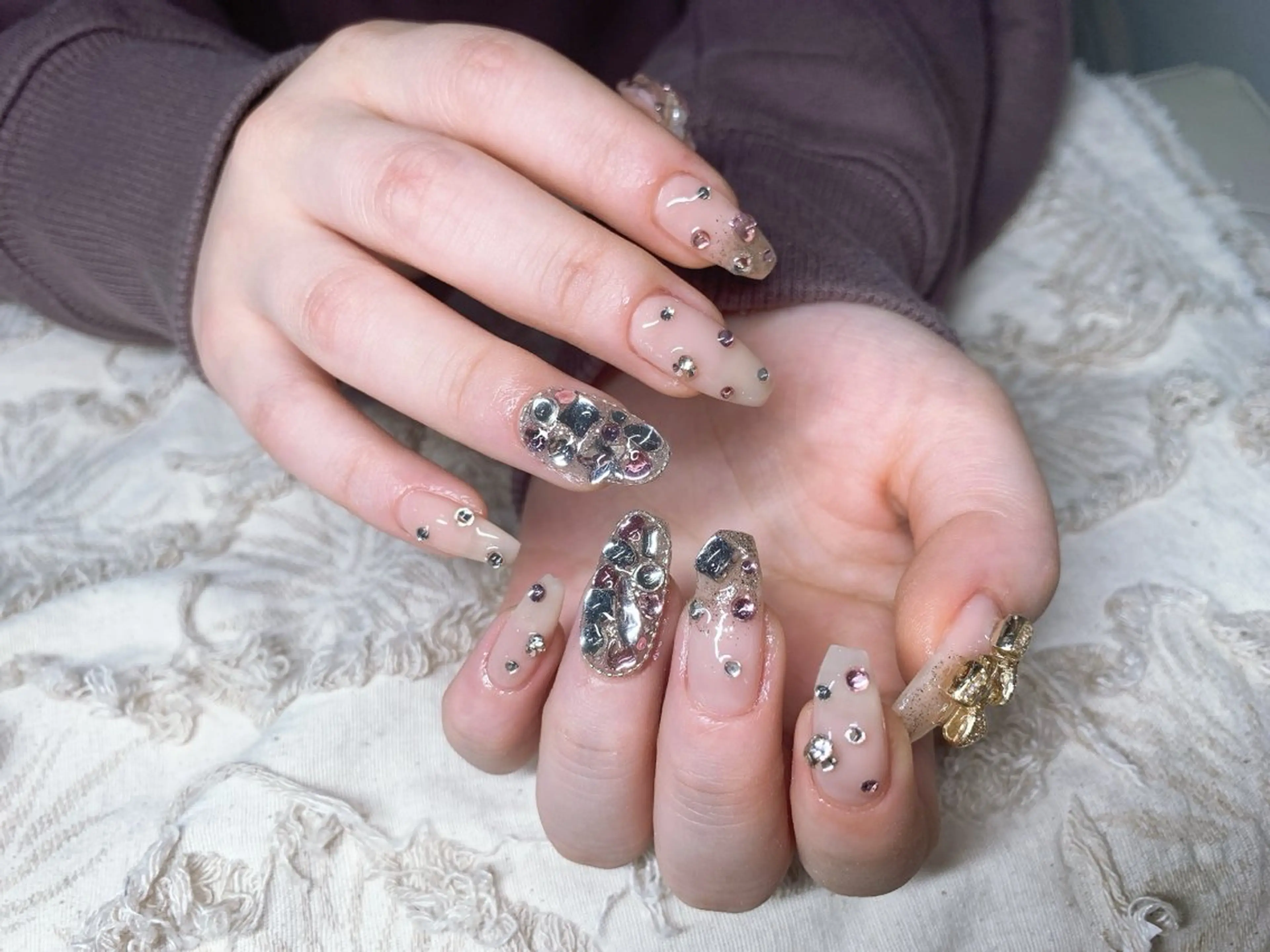 ネイル ゆず秋葉原 Vickyのネイルデザイン