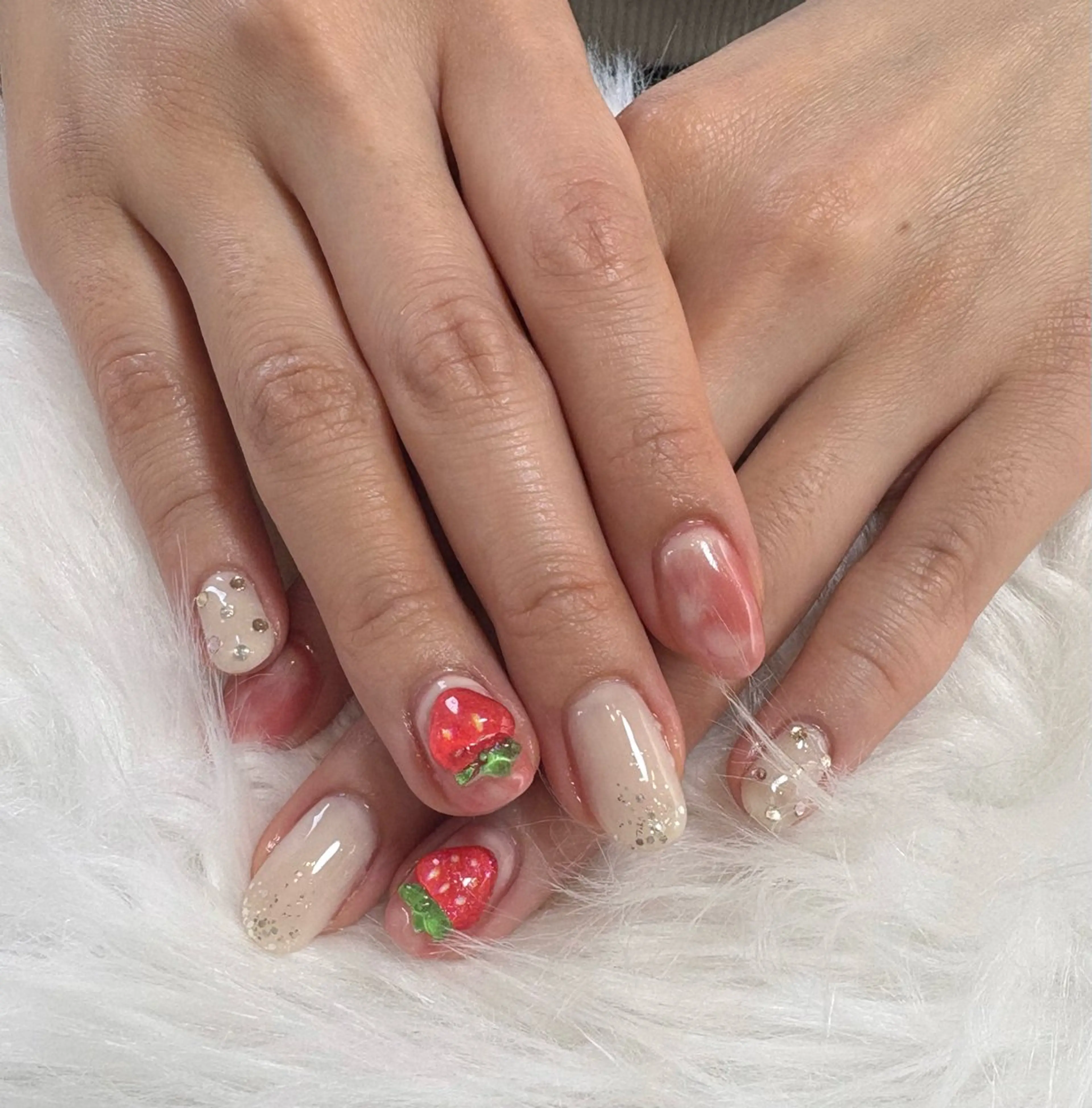 ネイル 大理石ネイル(マーブル) おうちサロン by maururuのネイルデザイン