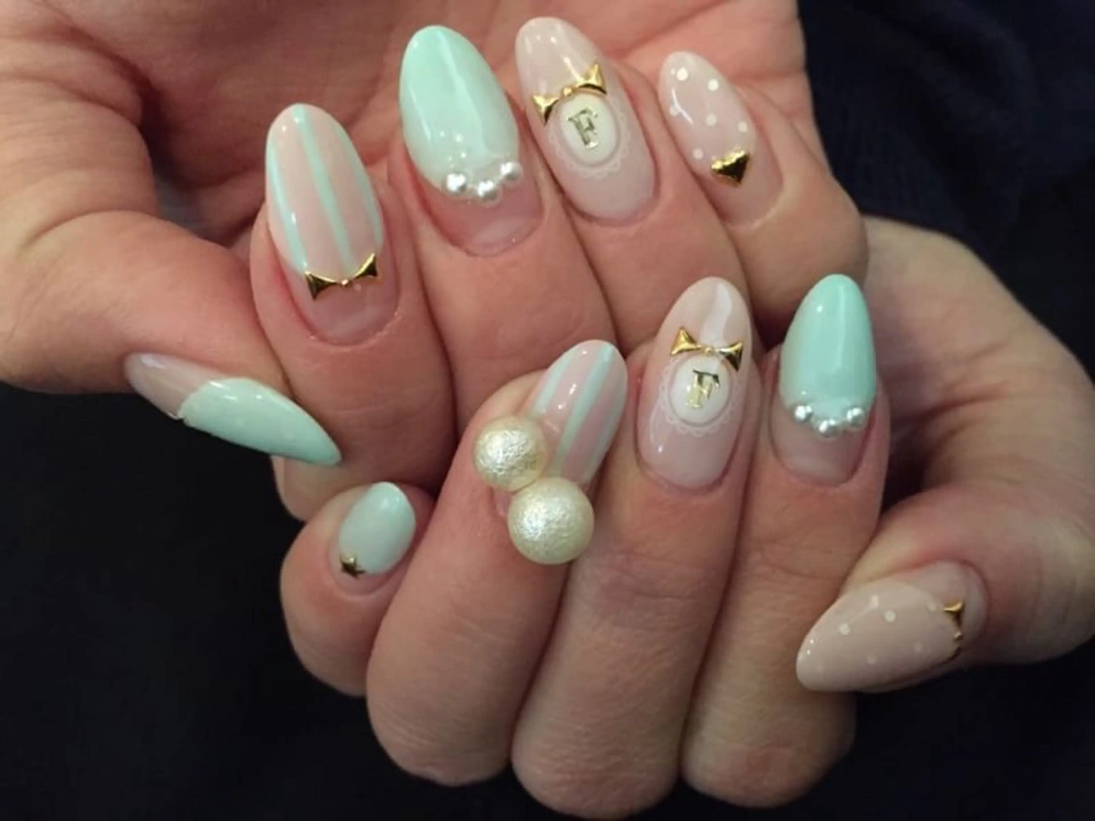 ネイル ジェルネイル tete nailstudioのネイルデザイン