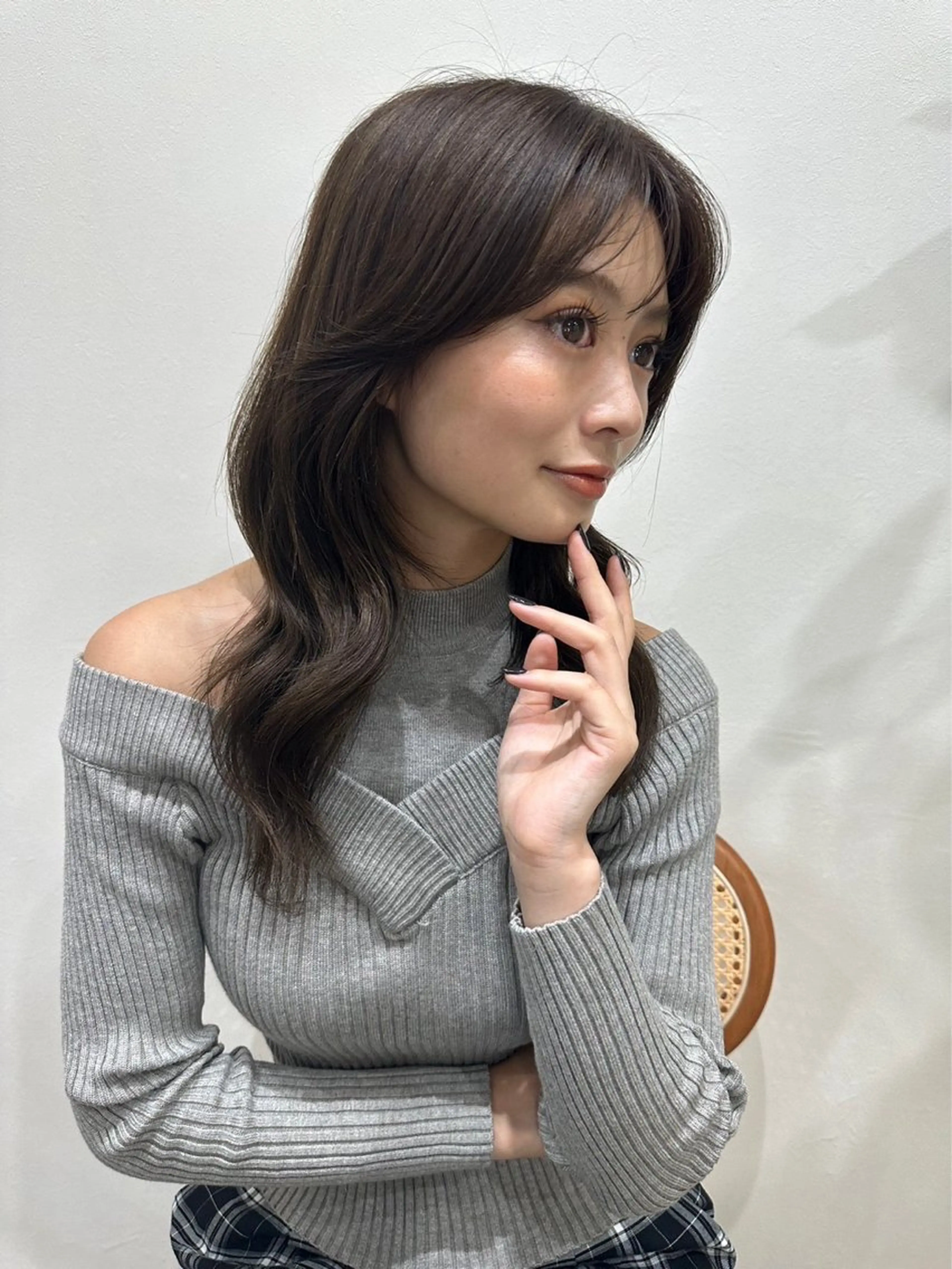 【ミニモ限定✨】カット+韓国風デジタルパーマ🇰🇷+透明感カラー🌱✨の写真