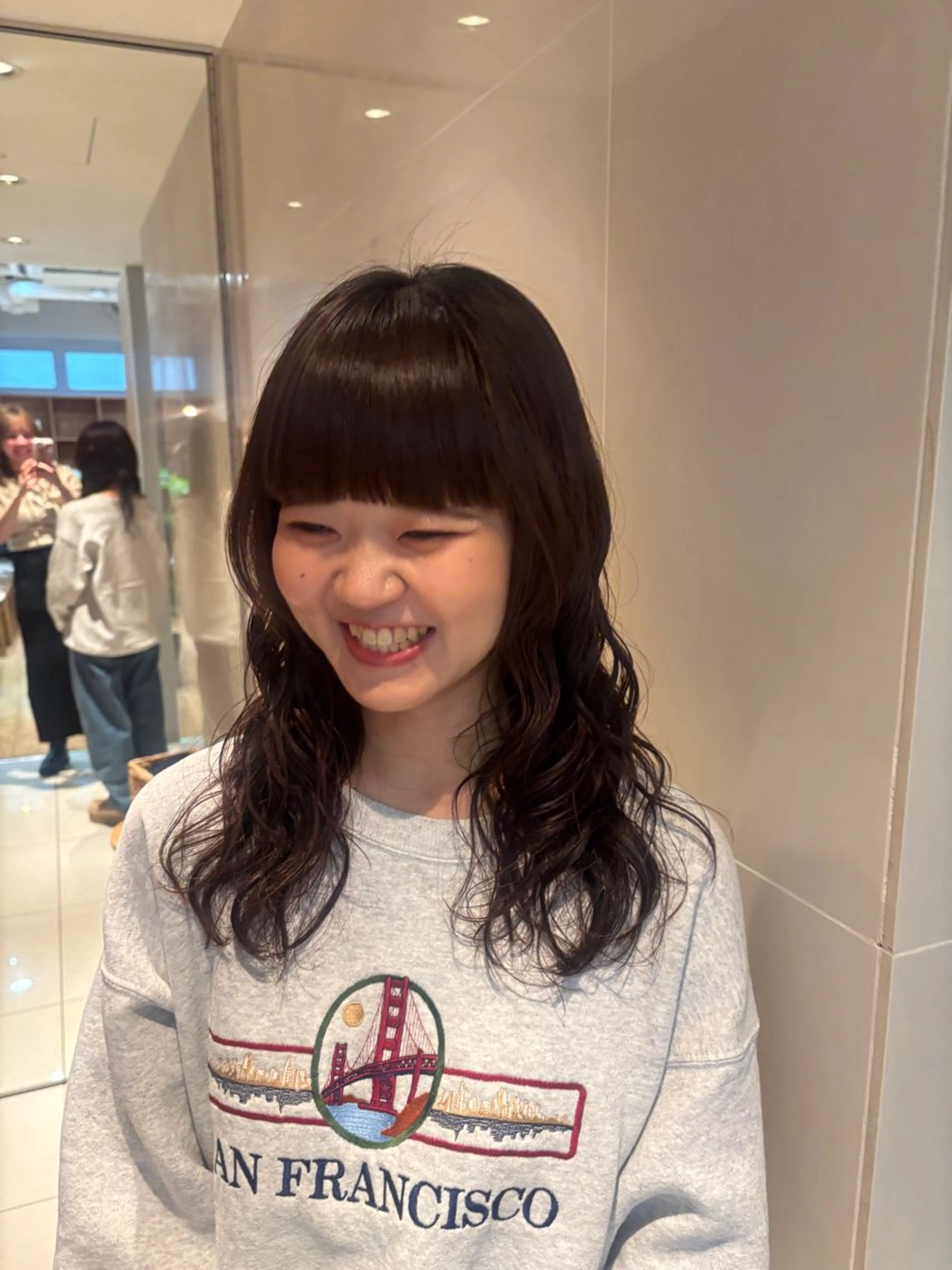 パーマ パーマ 韓国風パーマ/ オリーブ🇰🇷あゆのヘアスタイル