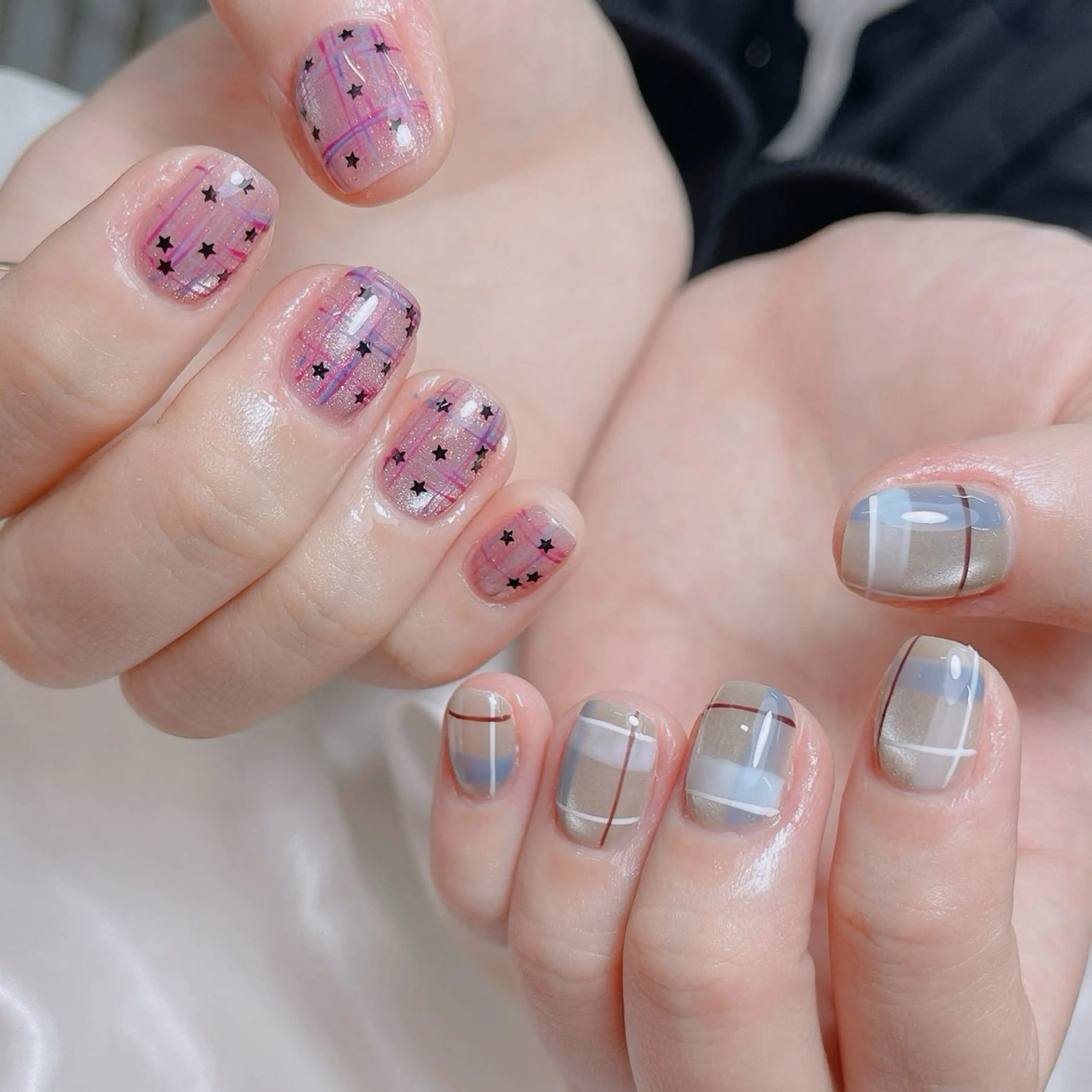 ネイル ハンドネイル ハンドケア DuLi Blinkのネイルデザイン
