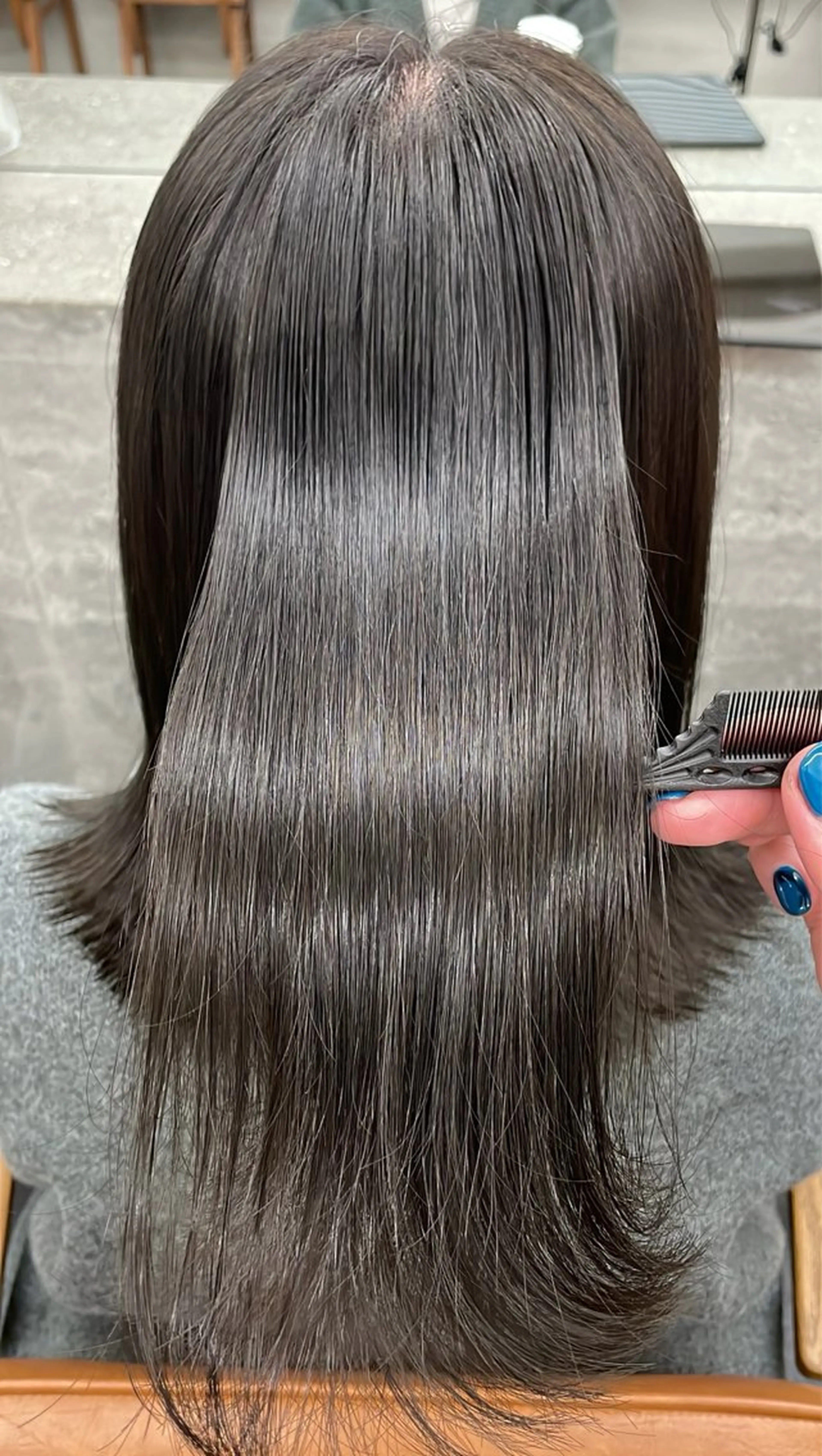 ミディアム ヘアカラー ✨️パーマ✨ たなかひろとのヘアスタイル