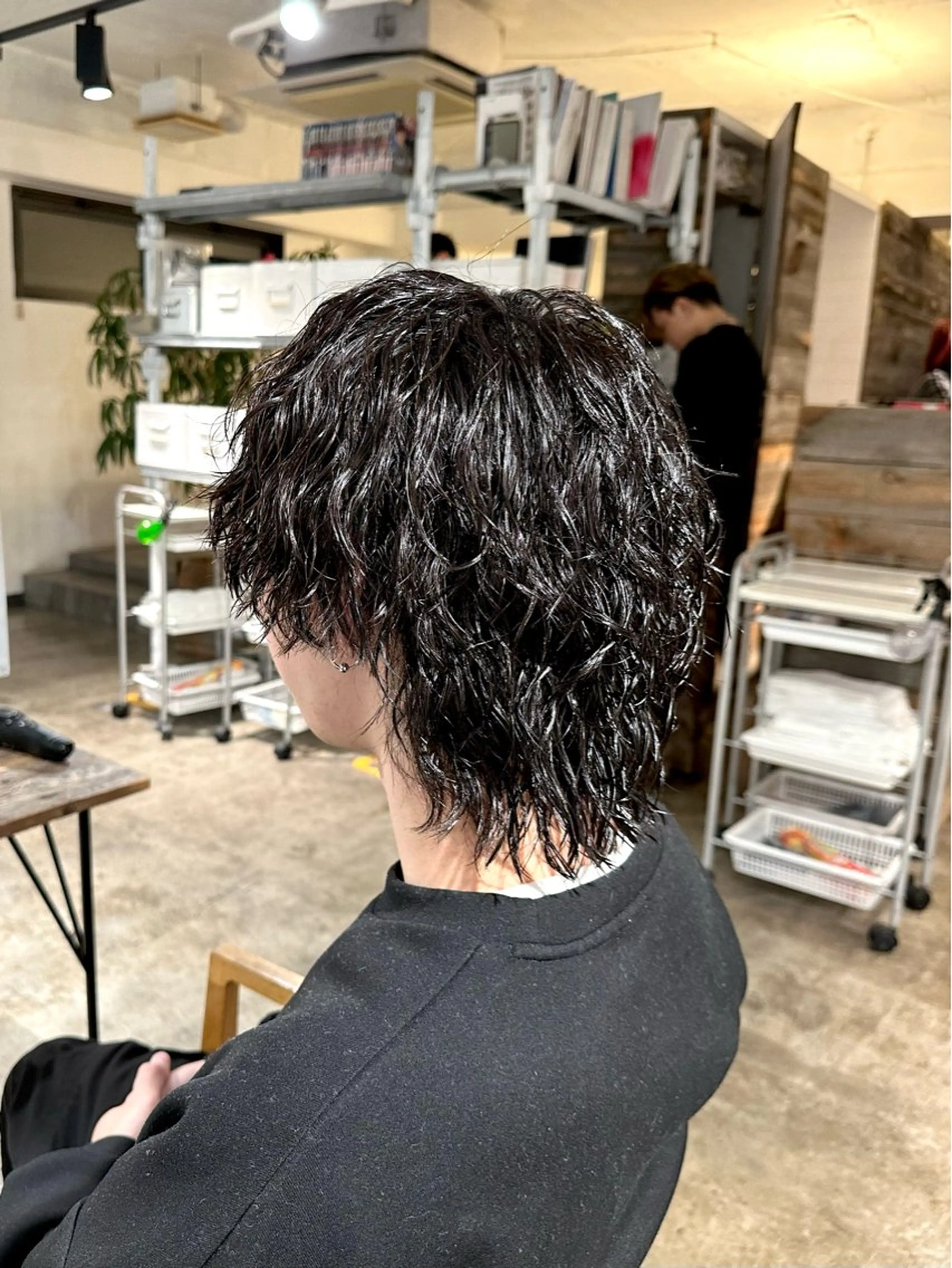 パーマ メンズ メンズパーマ カット パーマ トリートメント 骨格補正施術/メンズ 専門美容師/YUYAのヘアスタイル