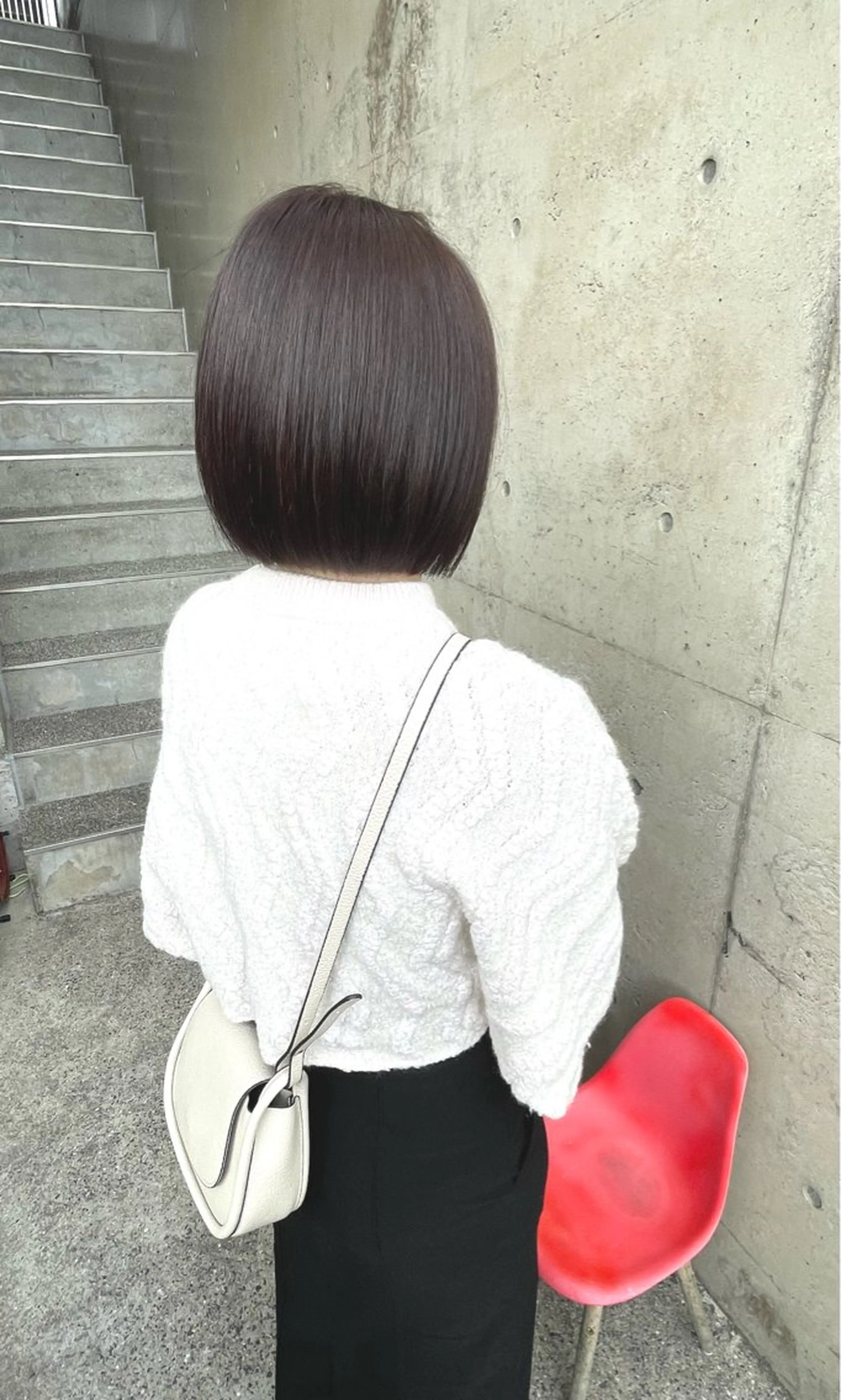 ショート カラー 日高 香織のヘアスタイル