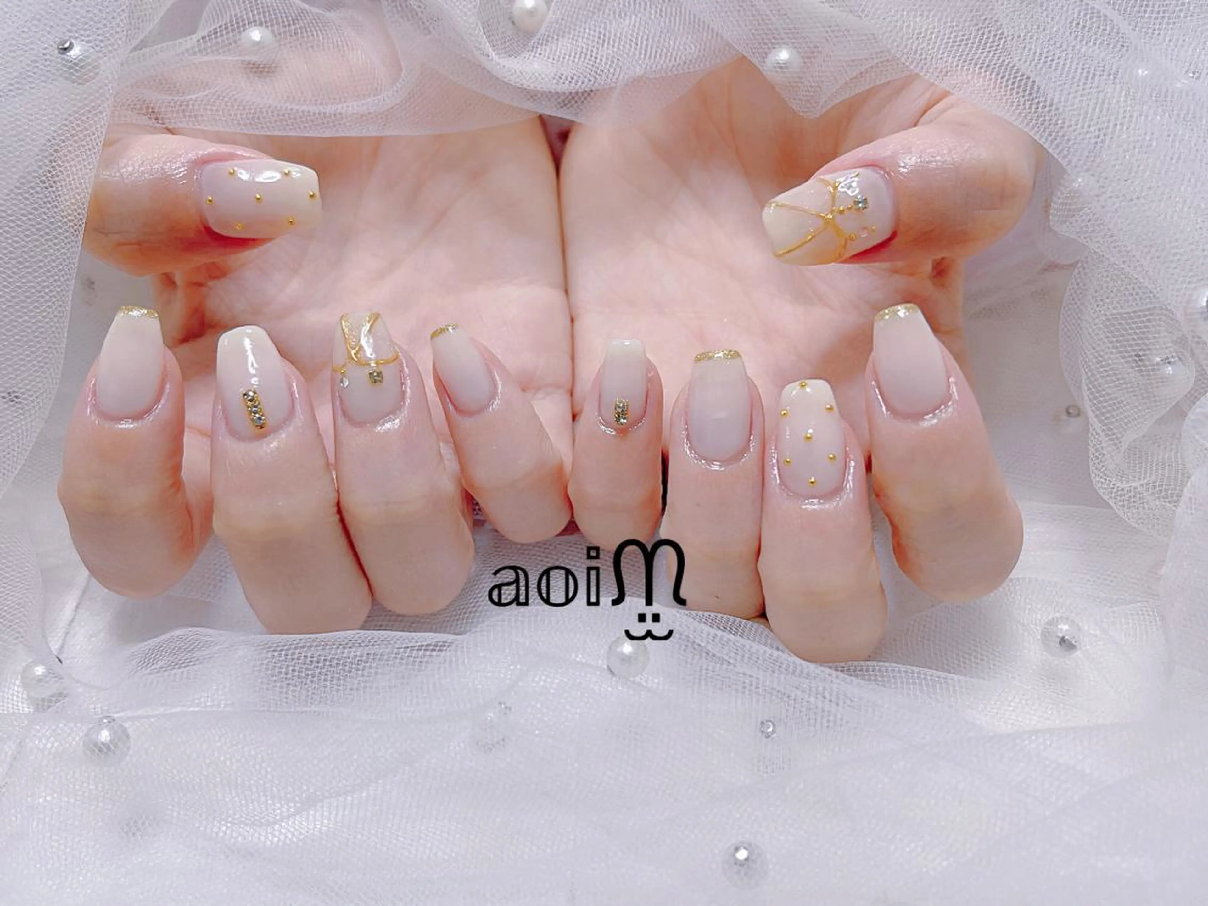 ネイル 葵うさぎ AIのネイルデザイン