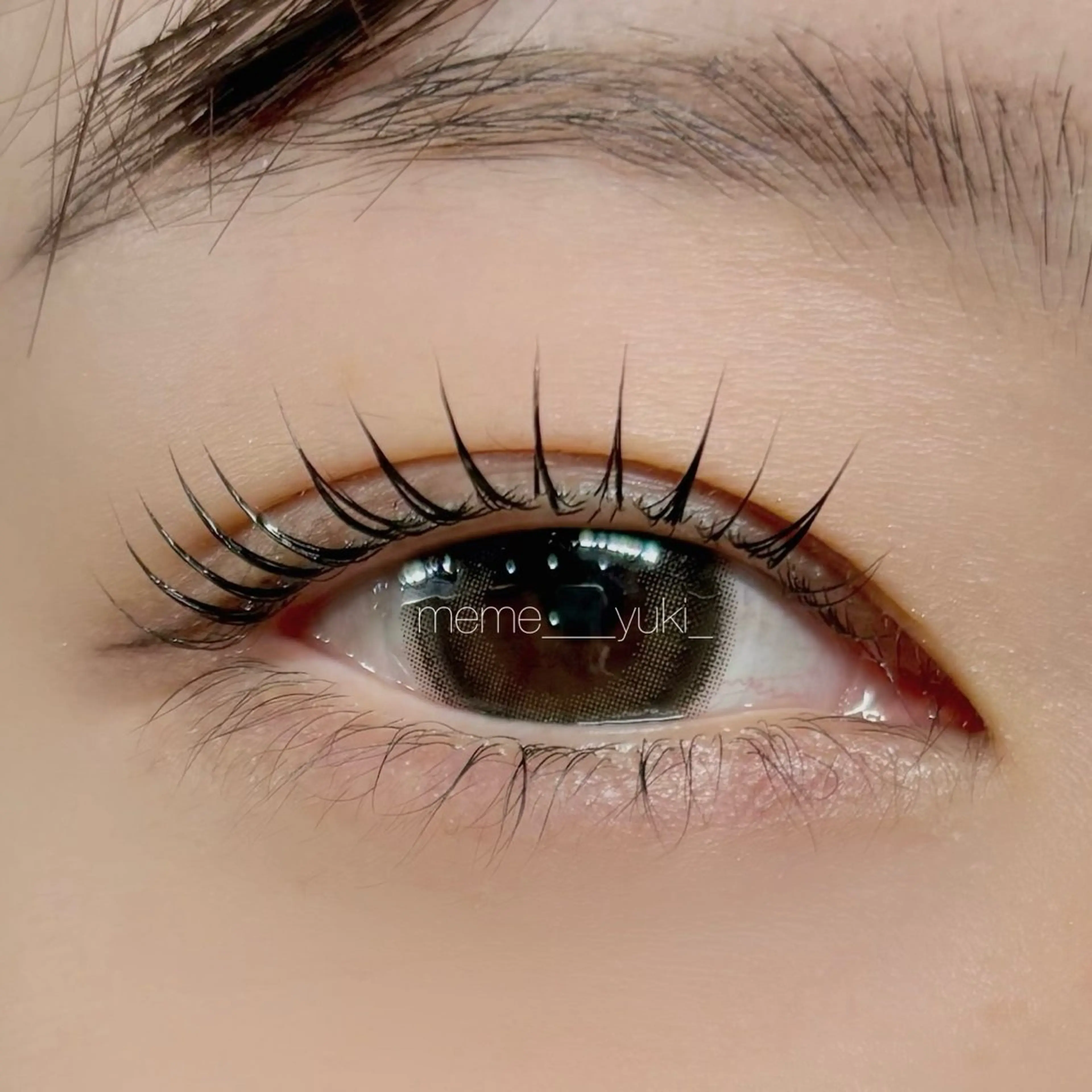 マツエク・マツパ マツパ meme神戸三宮 yuki.のマツエク・マツパデザイン