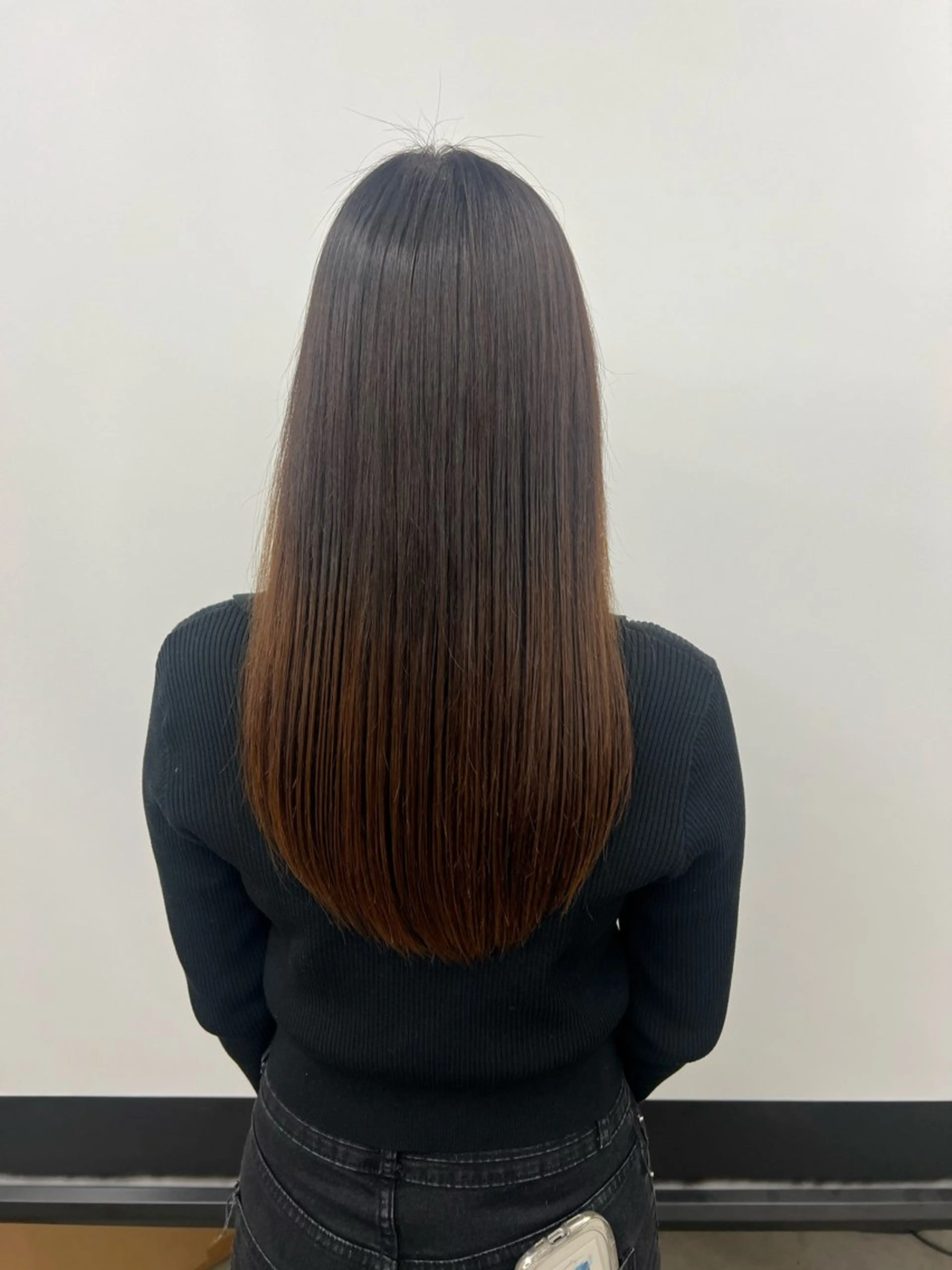 セミロング パーマ 堀江 /木下椋麻のヘアスタイル