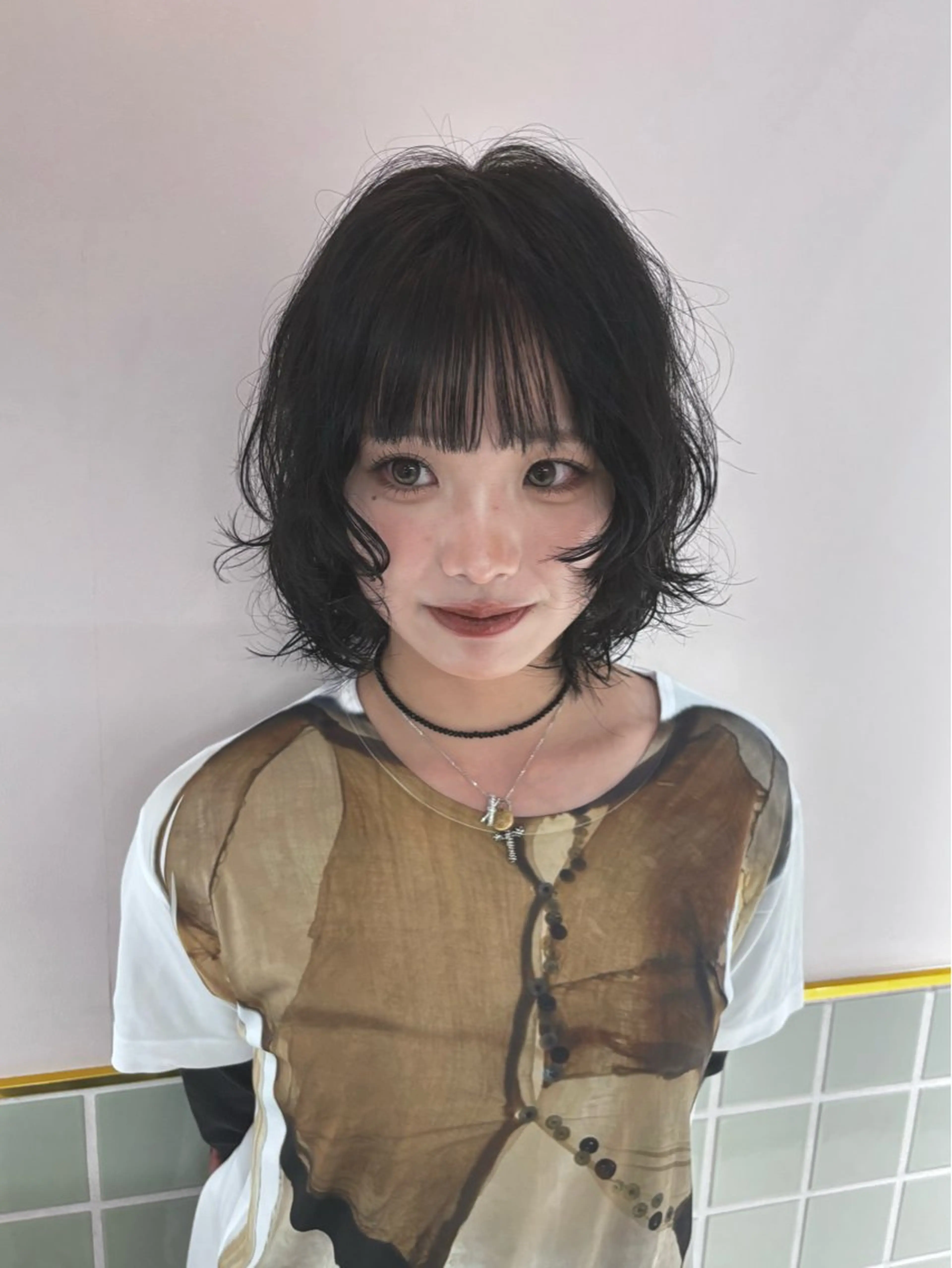 ショート カラー ヘアカラー hachiyama rinaのヘアスタイル