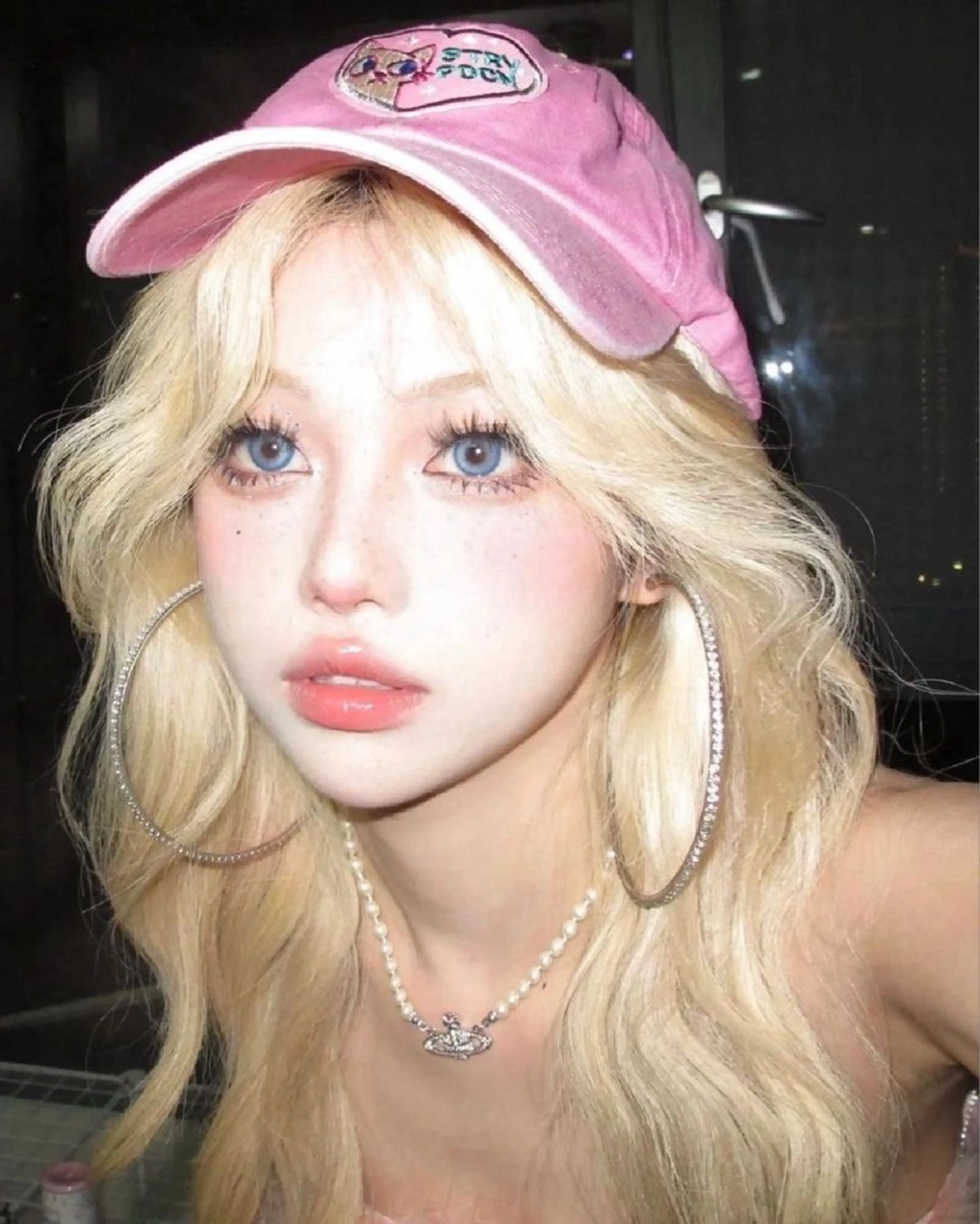 ロング ヘアカラー トリートメント 艶髪ハイトーンカラー 渋谷🎀ririkaのヘアスタイル