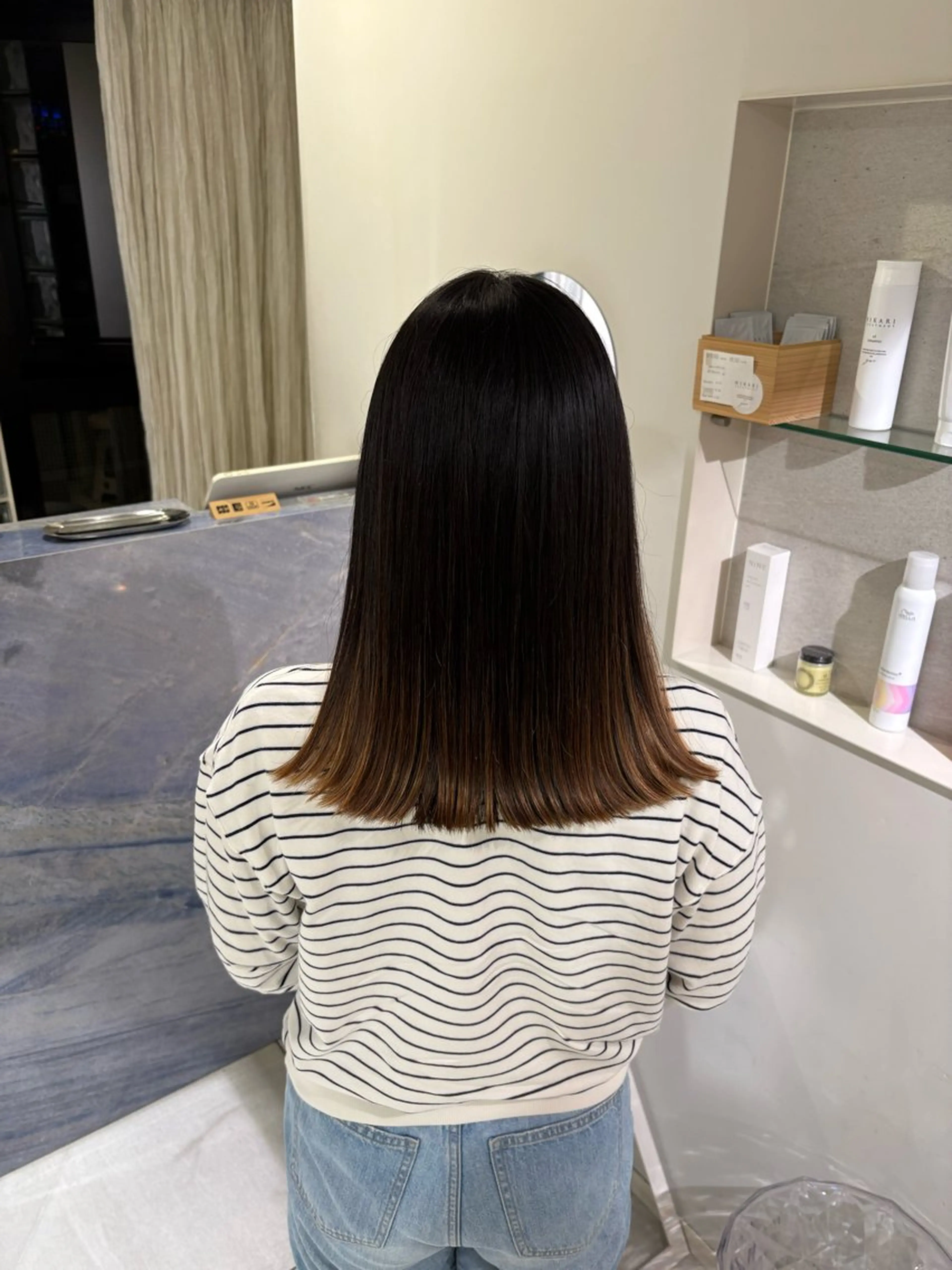 ミディアム カット トリートメント ヘッドスパ 【ボブ・ショート】 ／ おおの かい🫟のヘアスタイル