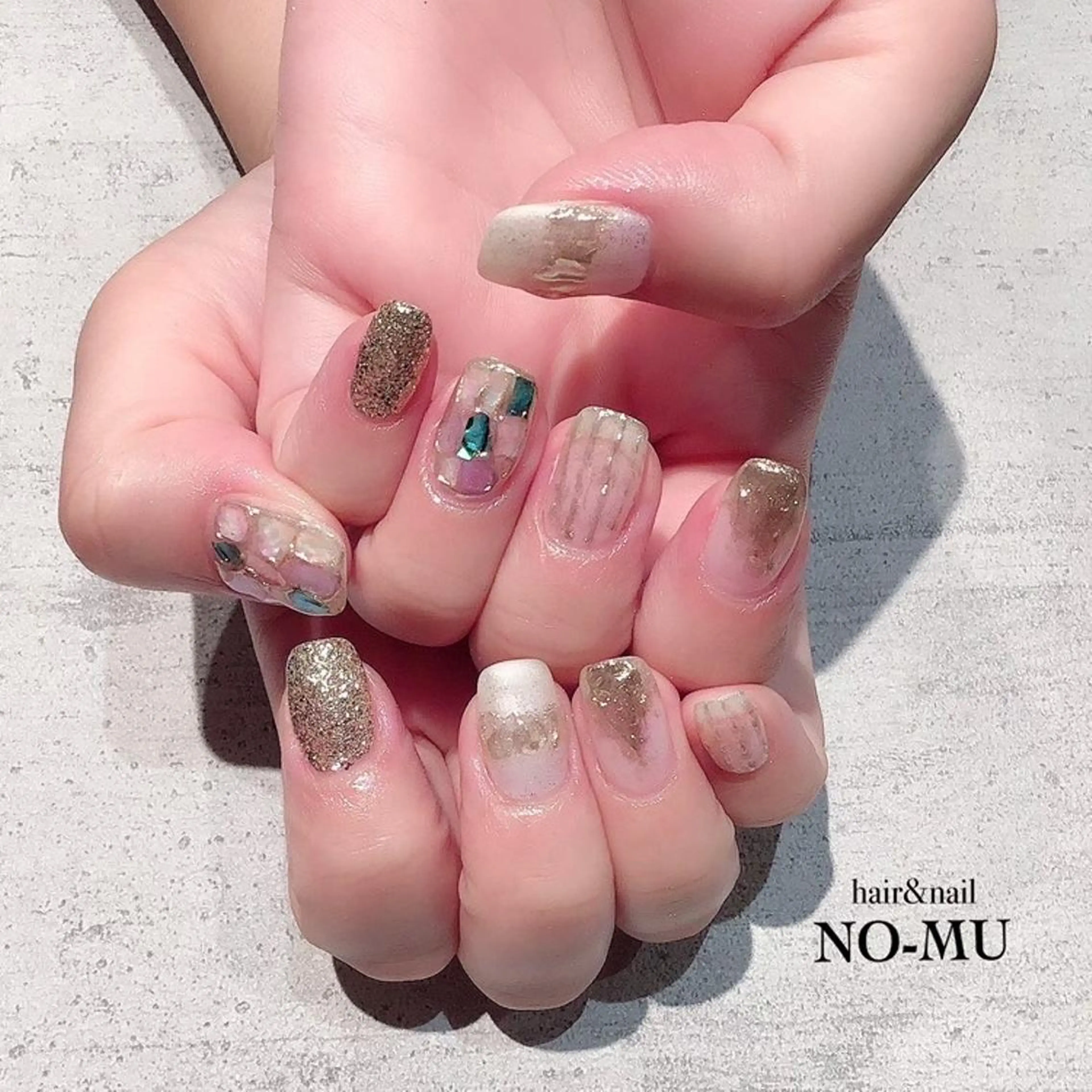 ネイル ハンドネイル hair&nail NO-MU所属・hair&nail NO-MUのネイルデザイン