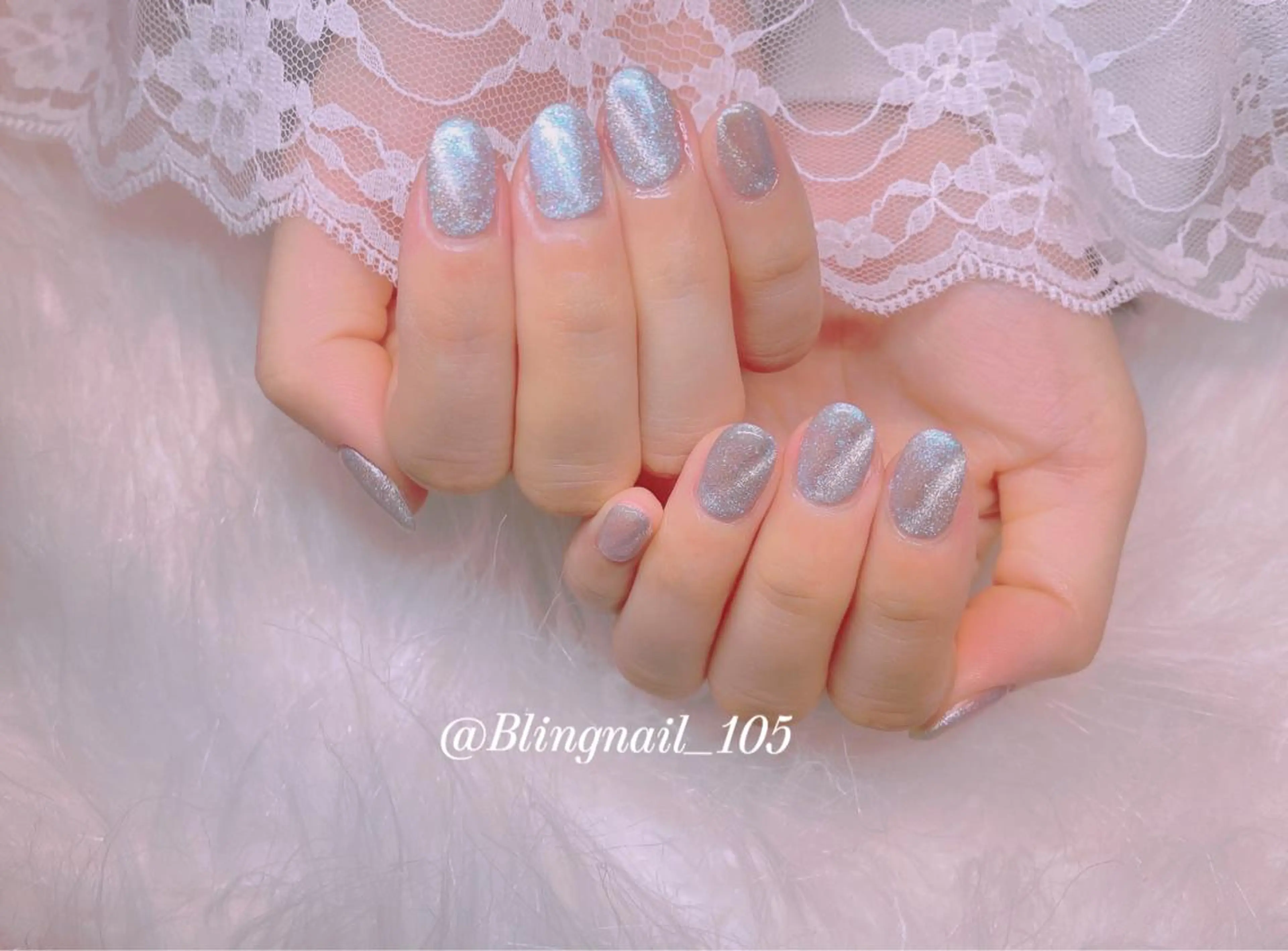 ネイル 23時まで❤︎韓国、 ワンホンネイルのネイルデザイン