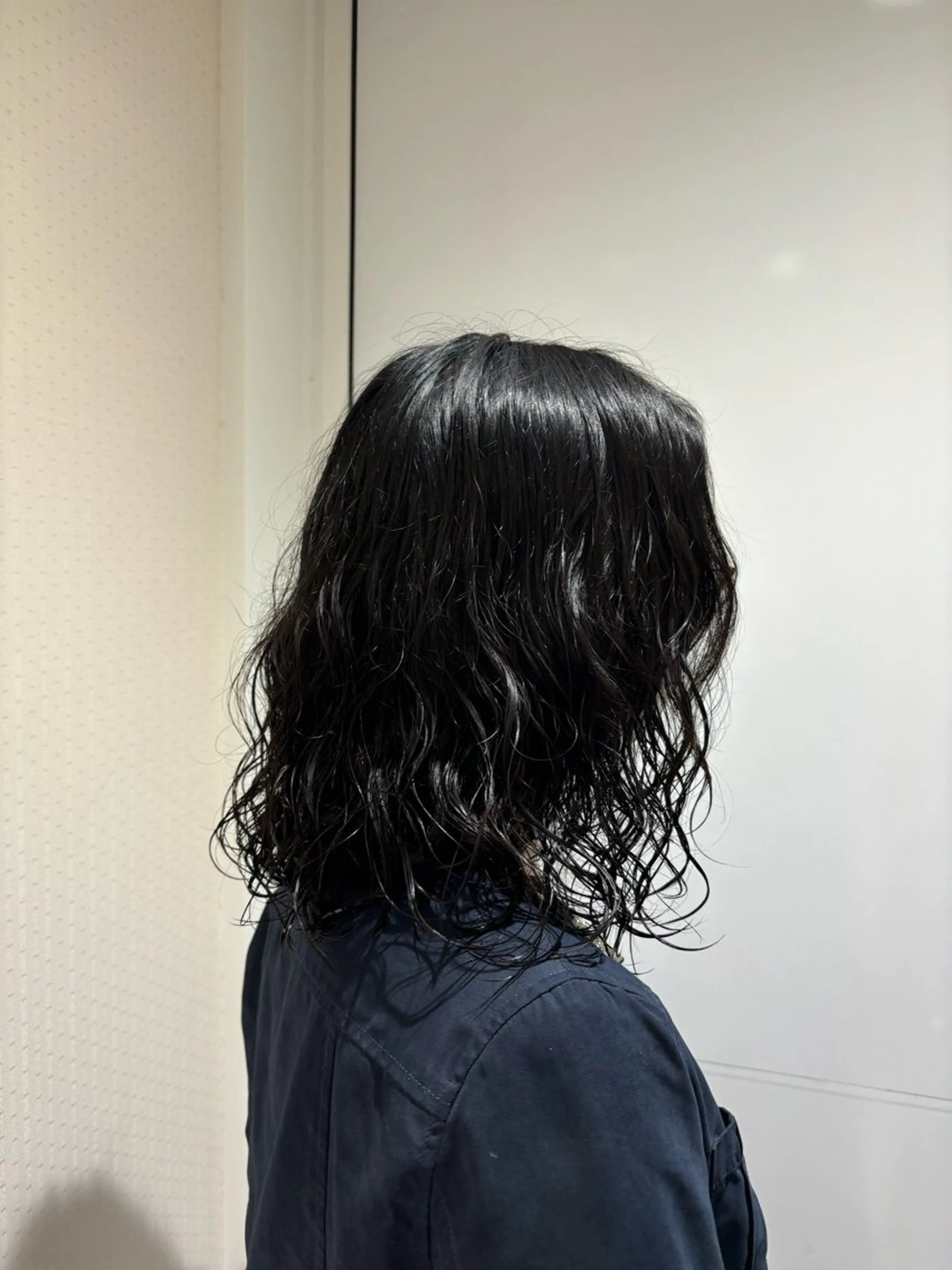 パーマ 間島 叶のヘアスタイル