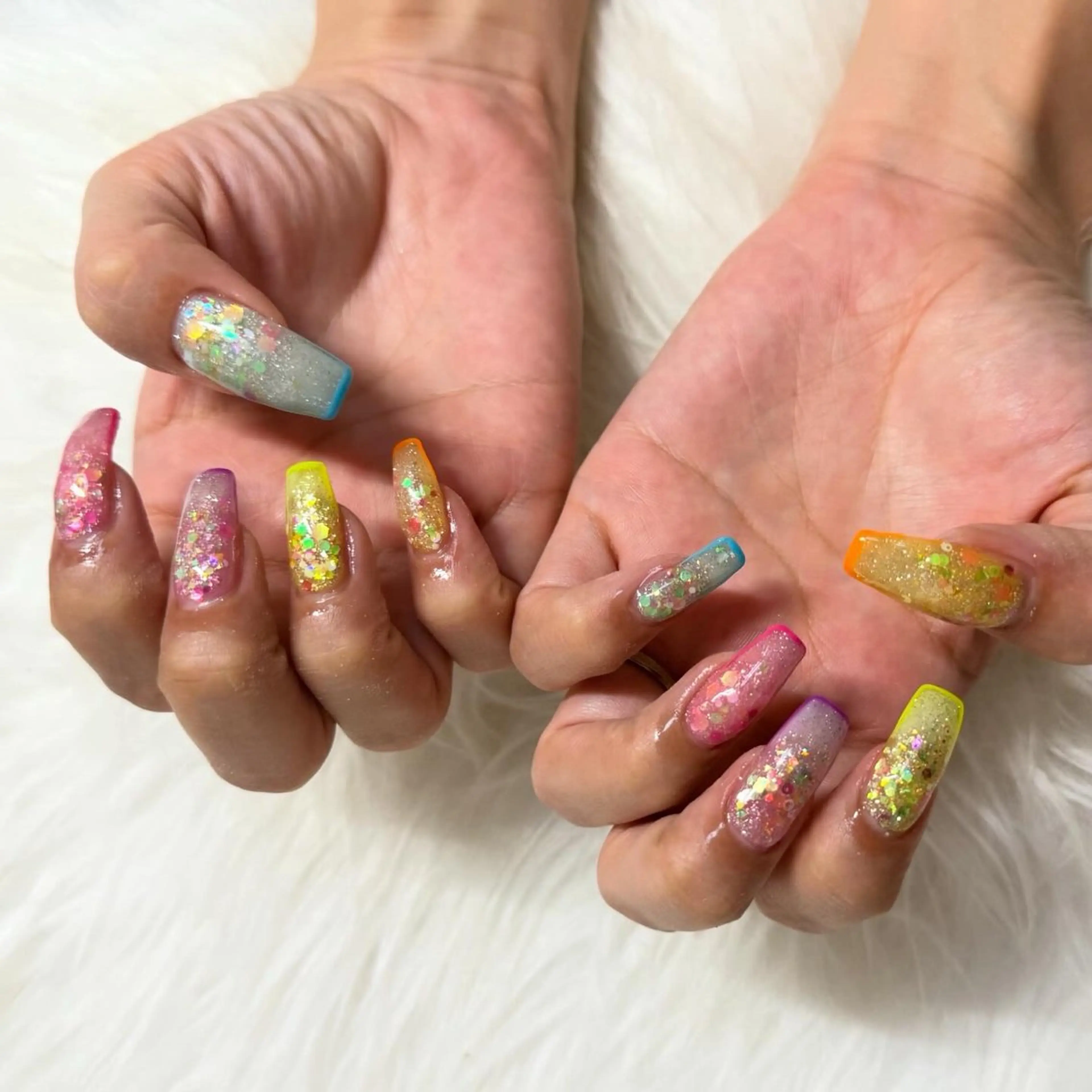 セミロング ハンドネイル mao .のネイルデザイン