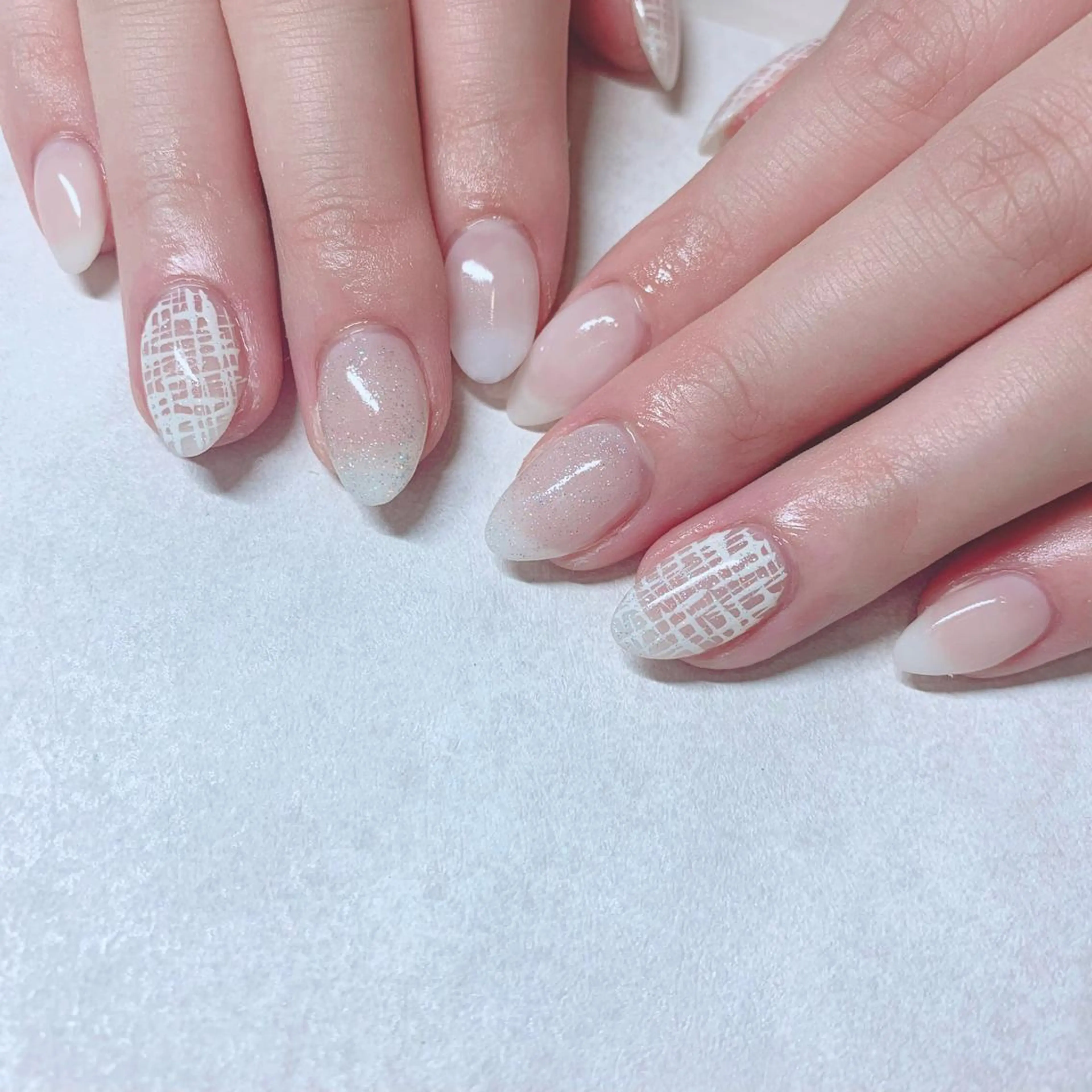 カラー ネイル ハンドネイル Cozy_ ilumのネイルデザイン